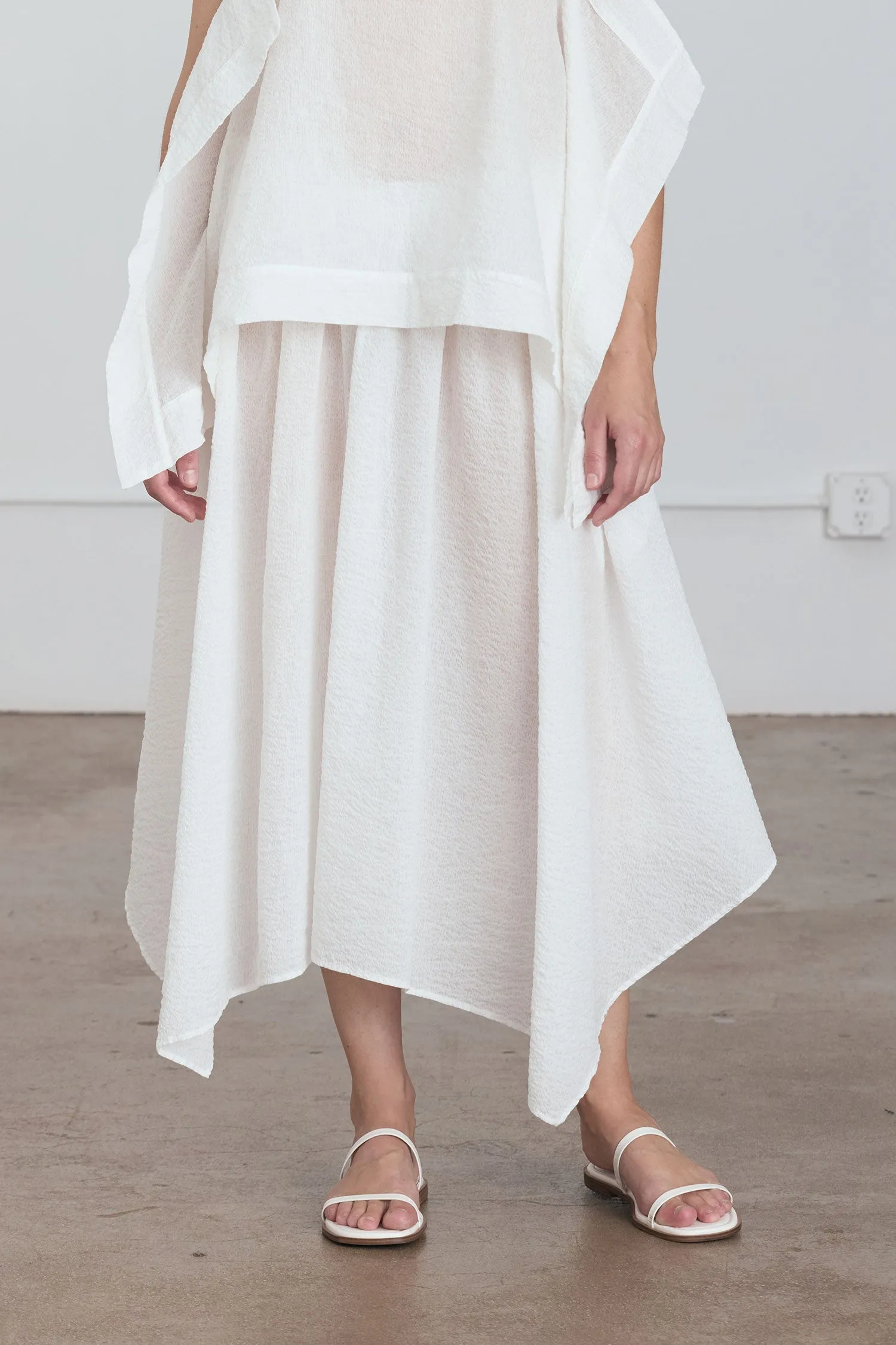 PAPER SKIRT / WHITE sold by Black Crane product image thumbnail 3