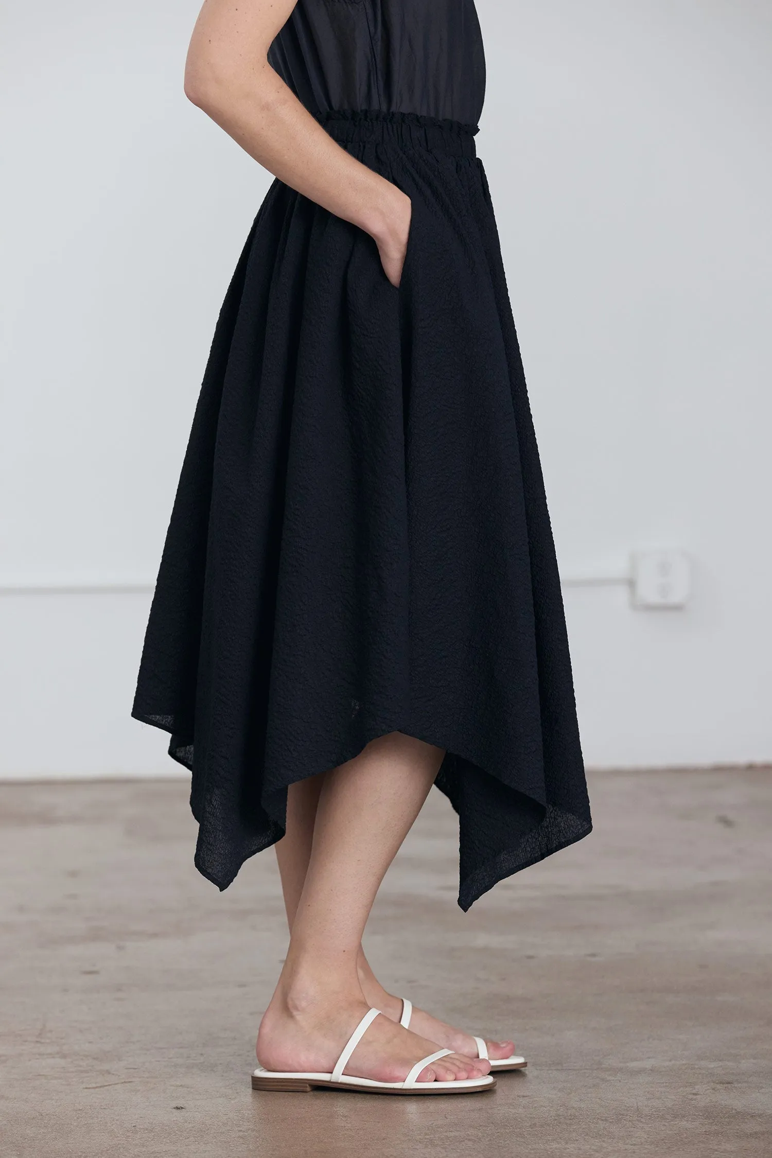 PAPER SKIRT / MIDNIGHT sold by Black Crane product image thumbnail 3