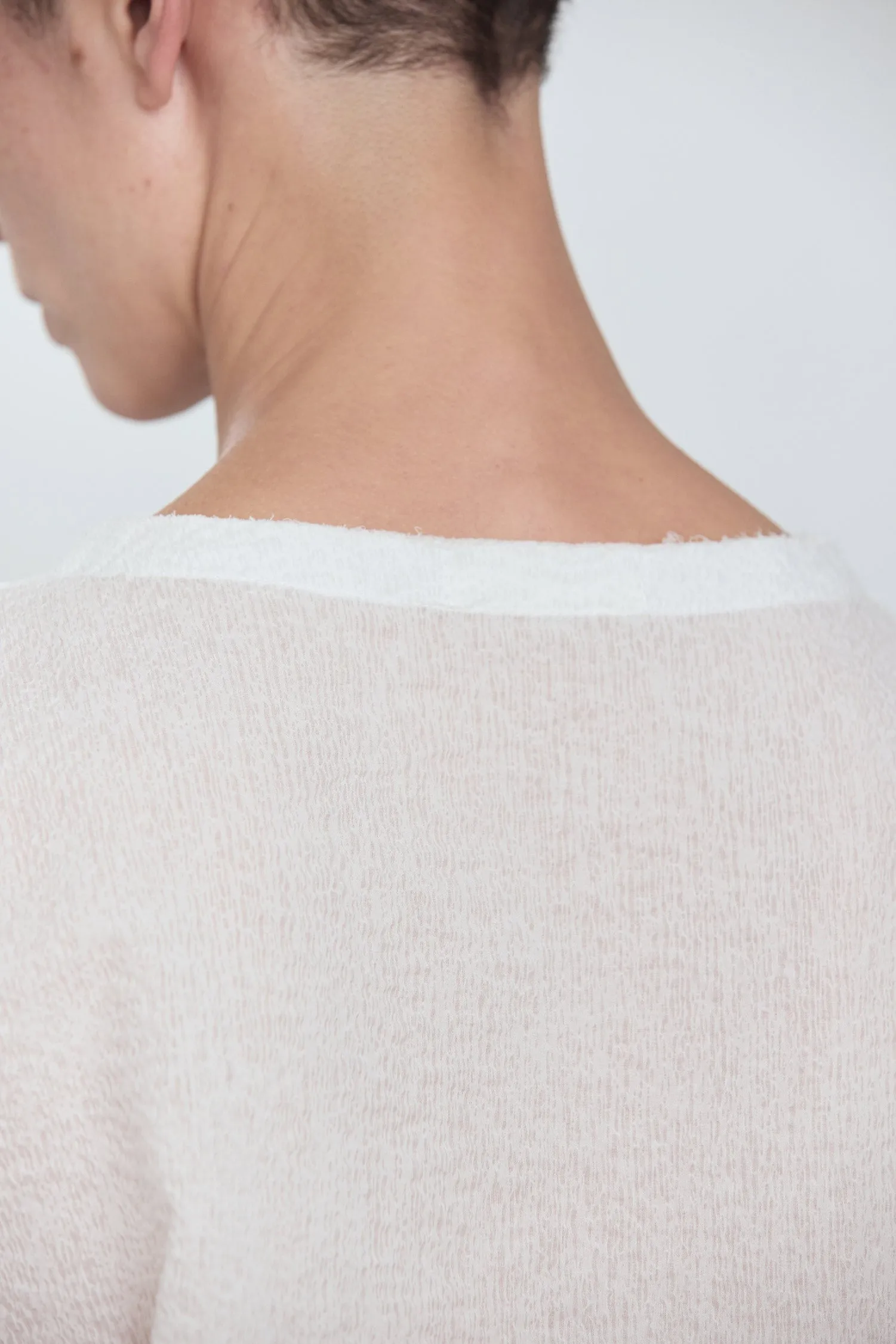 NO SLEEVE DRESS / WHITE sold by Black Crane product image thumbnail 5