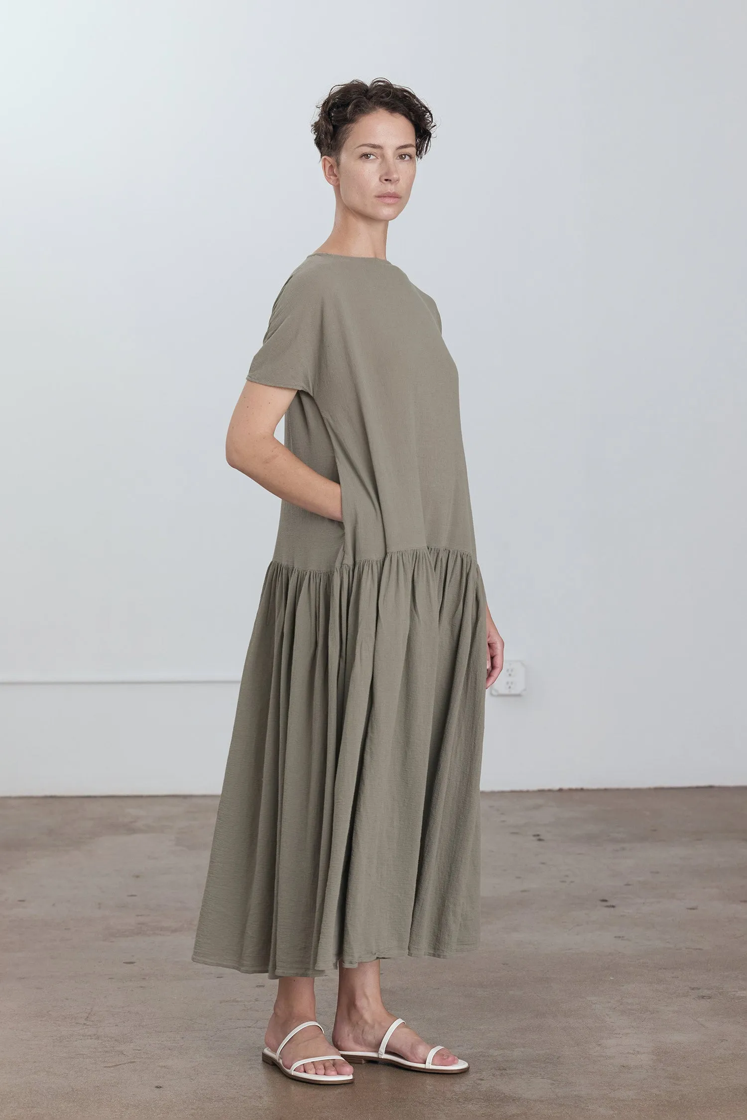 NEW EASY DRESS / CEMENT sold by Black Crane product image thumbnail 2