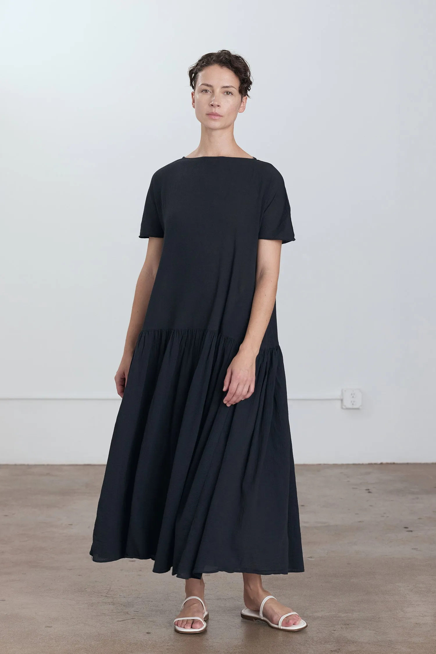 NEW EASY DRESS / SUMI BLACK sold by Black Crane
