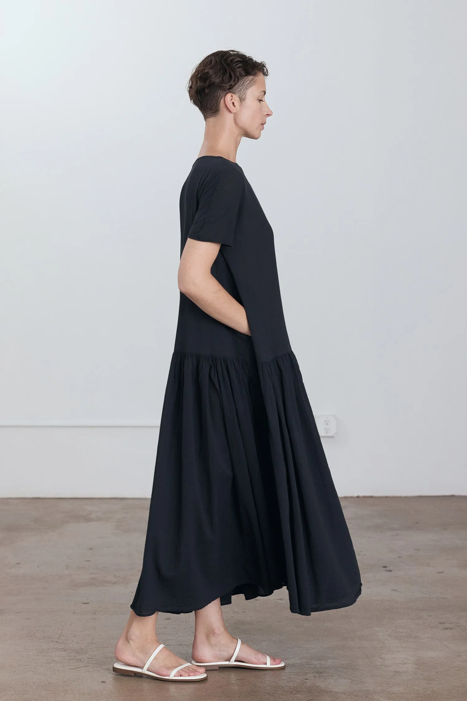 NEW EASY DRESS / SUMI BLACK sold by Black Crane product image thumbnail 3