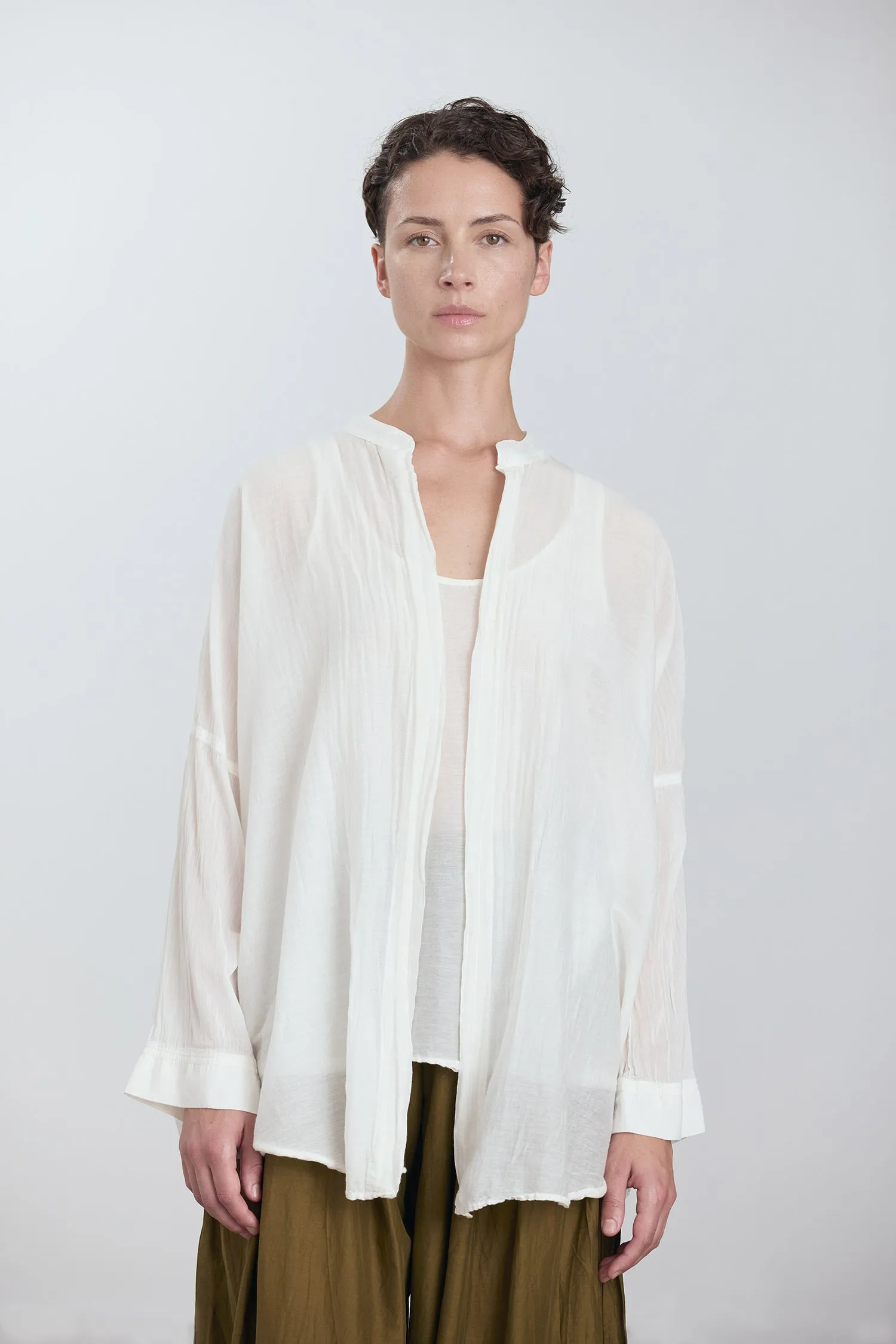 SQUARE SHIRTS / WHITE sold by Black Crane product image thumbnail 2