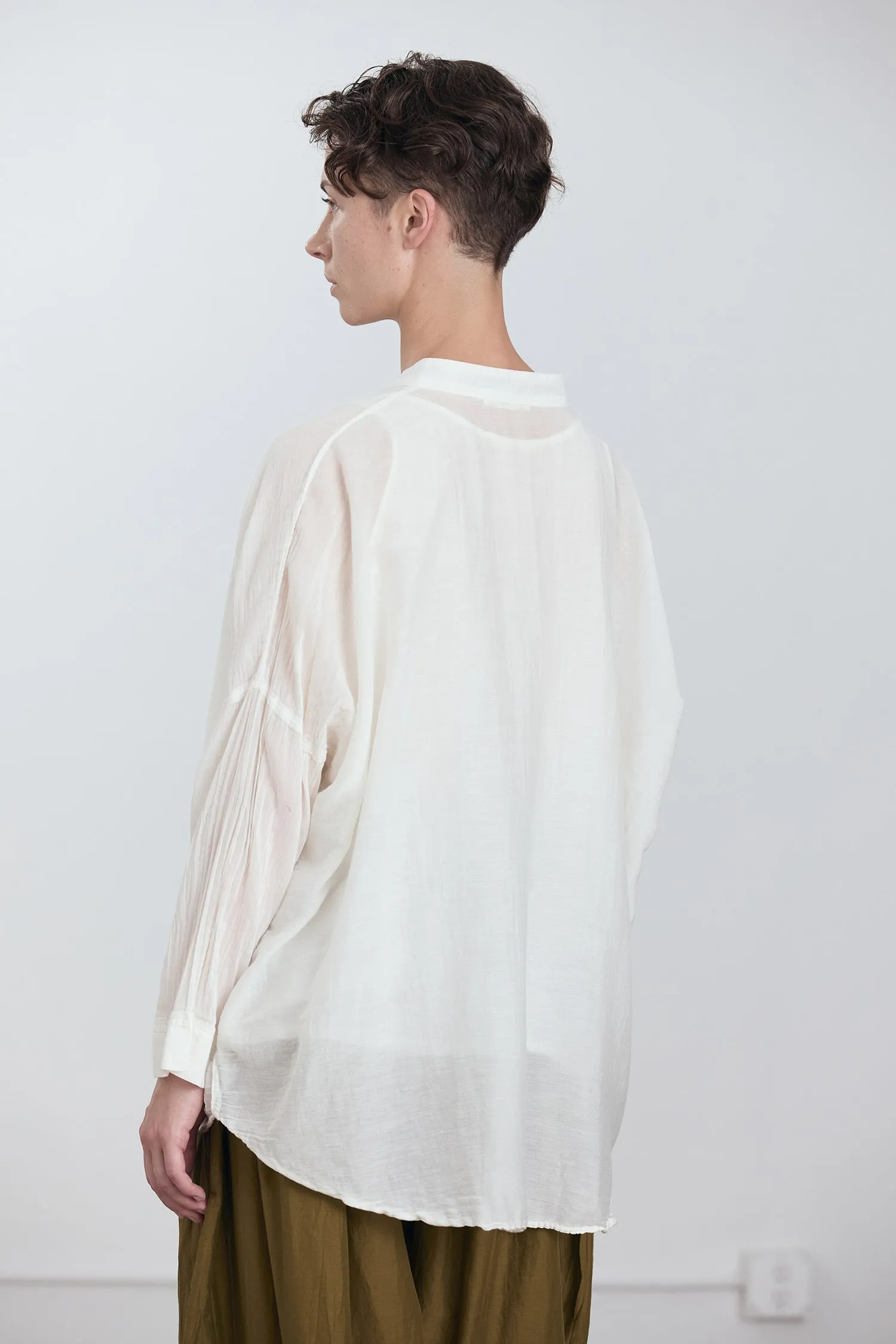 SQUARE SHIRTS / WHITE sold by Black Crane product image thumbnail 4