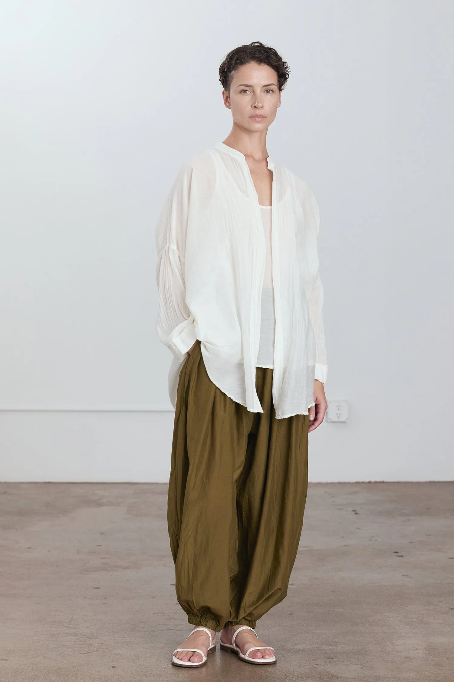 SQUARE SHIRTS / WHITE sold by Black Crane