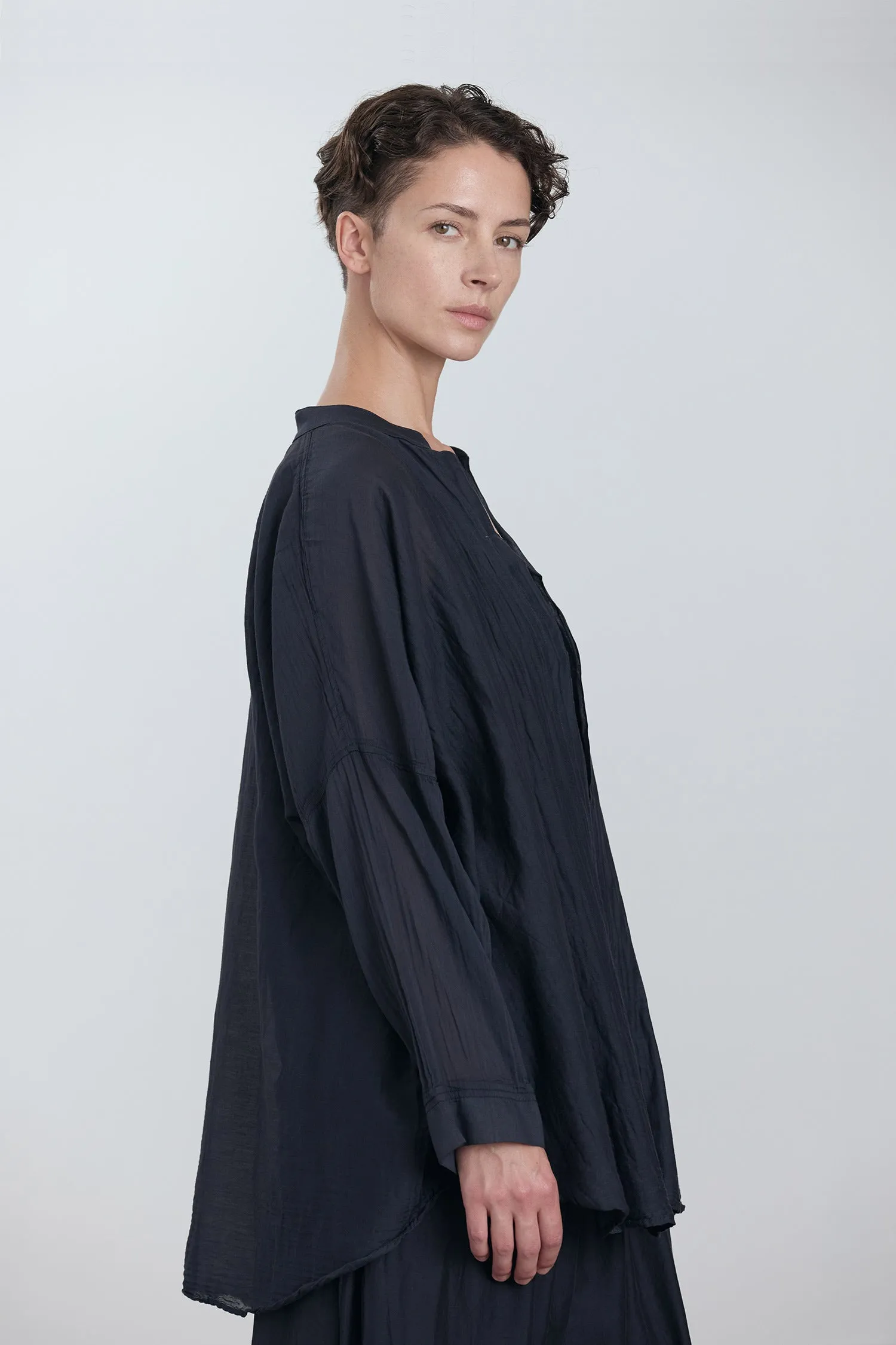 SQUARE SHIRTS / FADED BLACK sold by Black Crane product image thumbnail 3