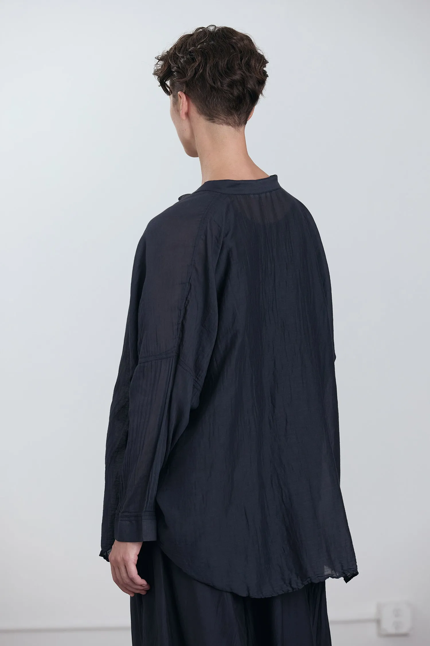 SQUARE SHIRTS / FADED BLACK sold by Black Crane product image thumbnail 4