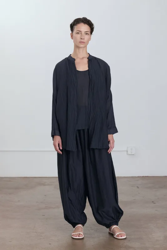 SQUARE SHIRTS / FADED BLACK made by Black Crane