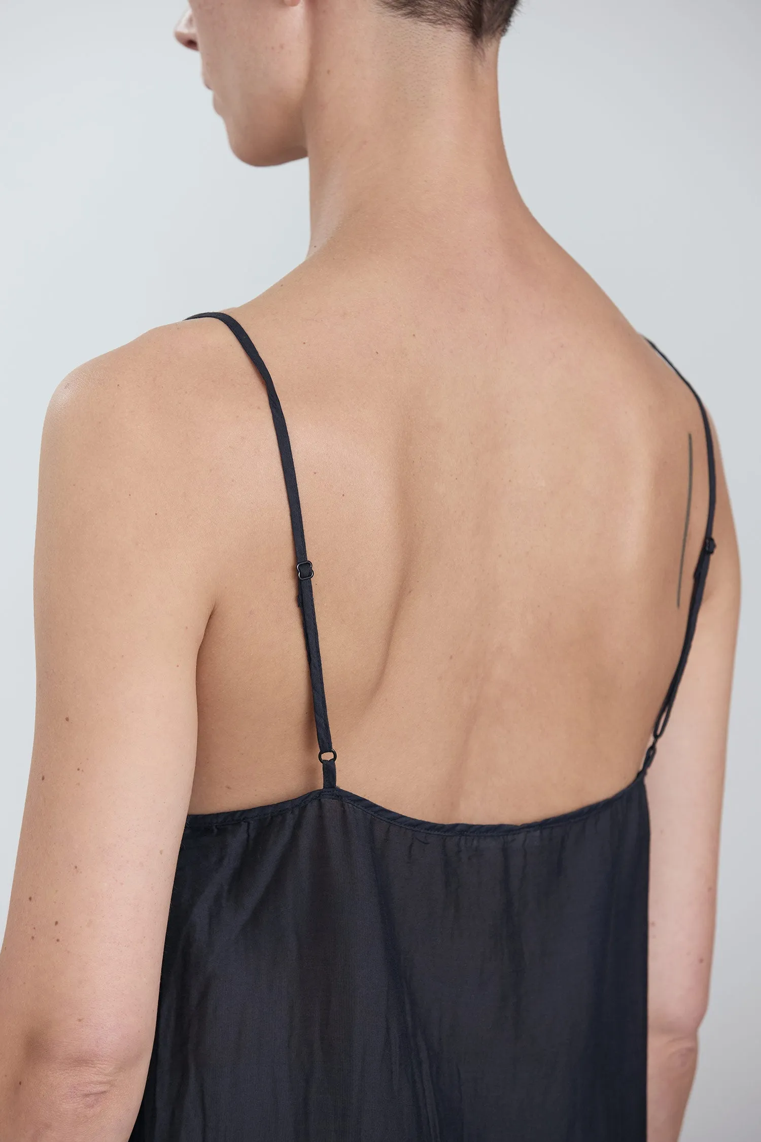 CAMI DRESS / FADED BLACK sold by Black Crane product image thumbnail 5