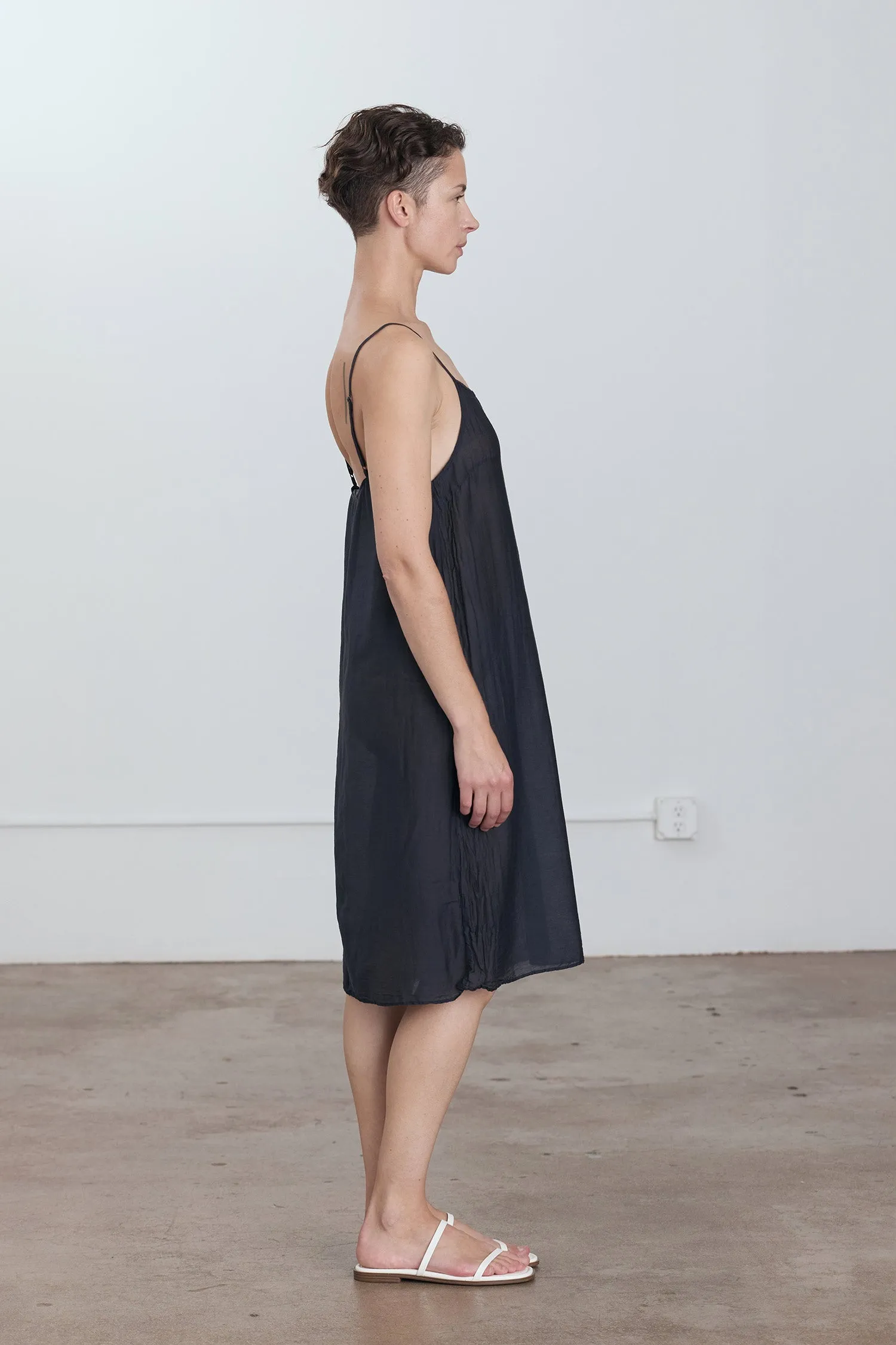 CAMI DRESS / FADED BLACK sold by Black Crane product image thumbnail 2