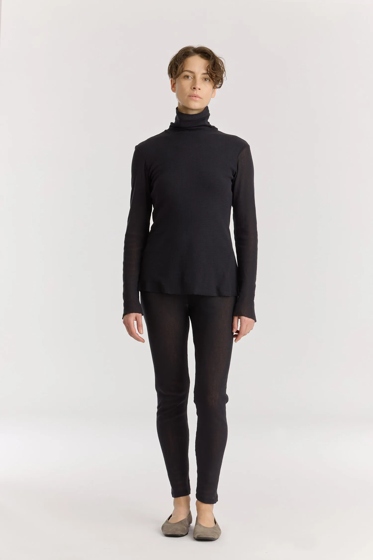 MESH LEGGINGS / BLACK / MC-LG05 sold by Black Crane