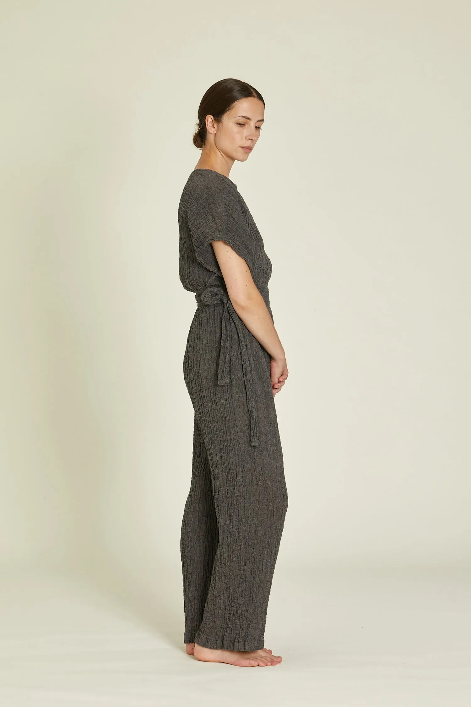 TIE PANTS / GREY NAVY / LP-TP30 sold by Black Crane product image thumbnail 5