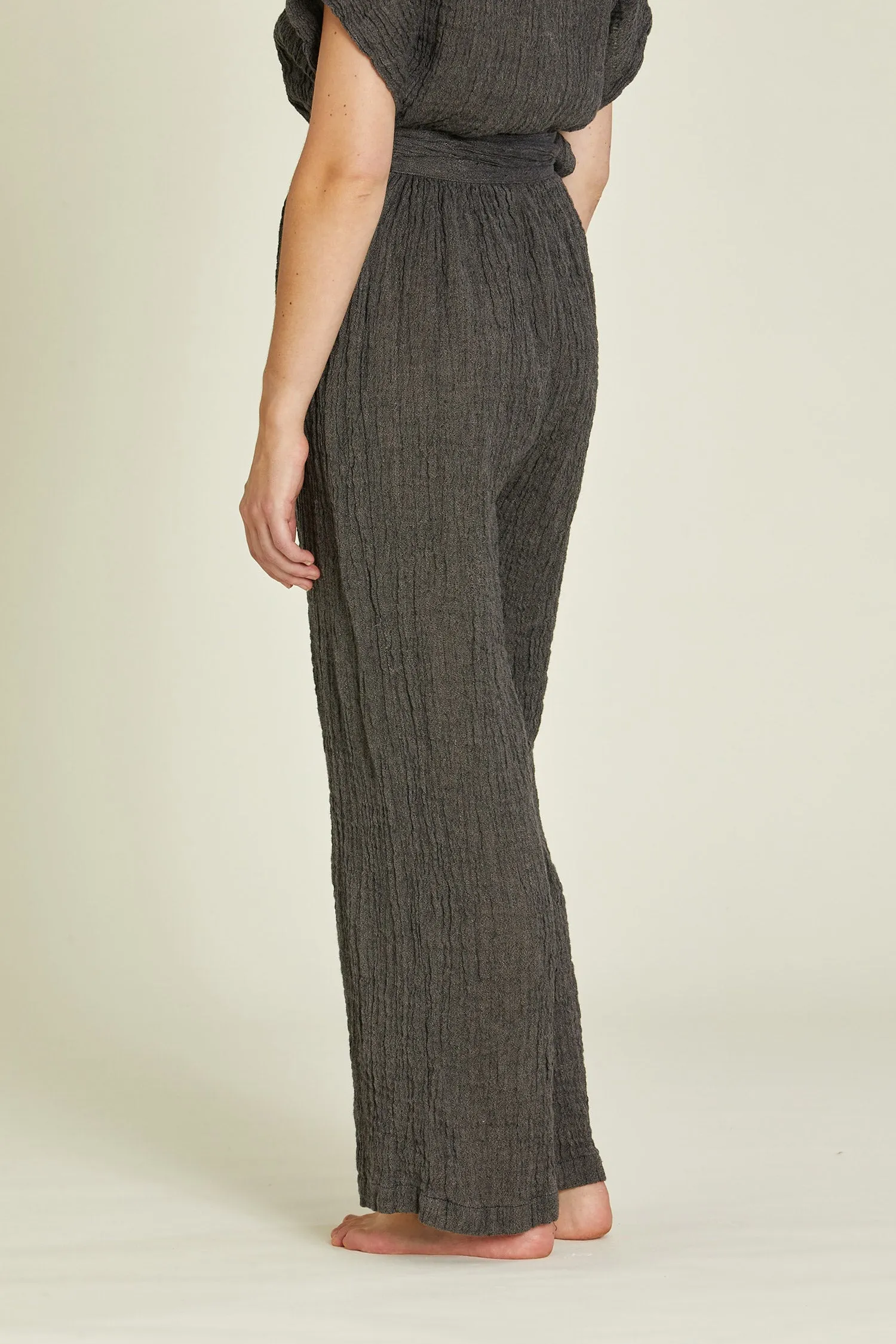 TIE PANTS / GREY NAVY / LP-TP30 sold by Black Crane product image thumbnail 4