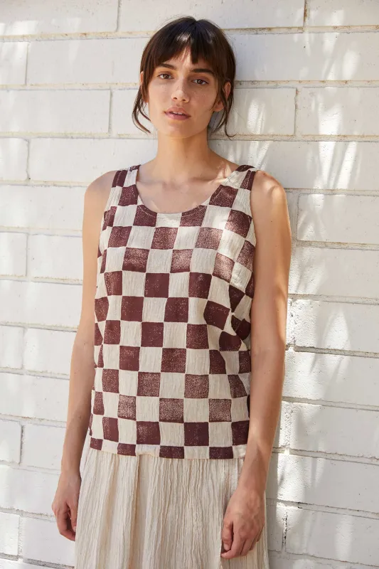 TANK TOP / PRINT / CL-WT23 made by Black Crane