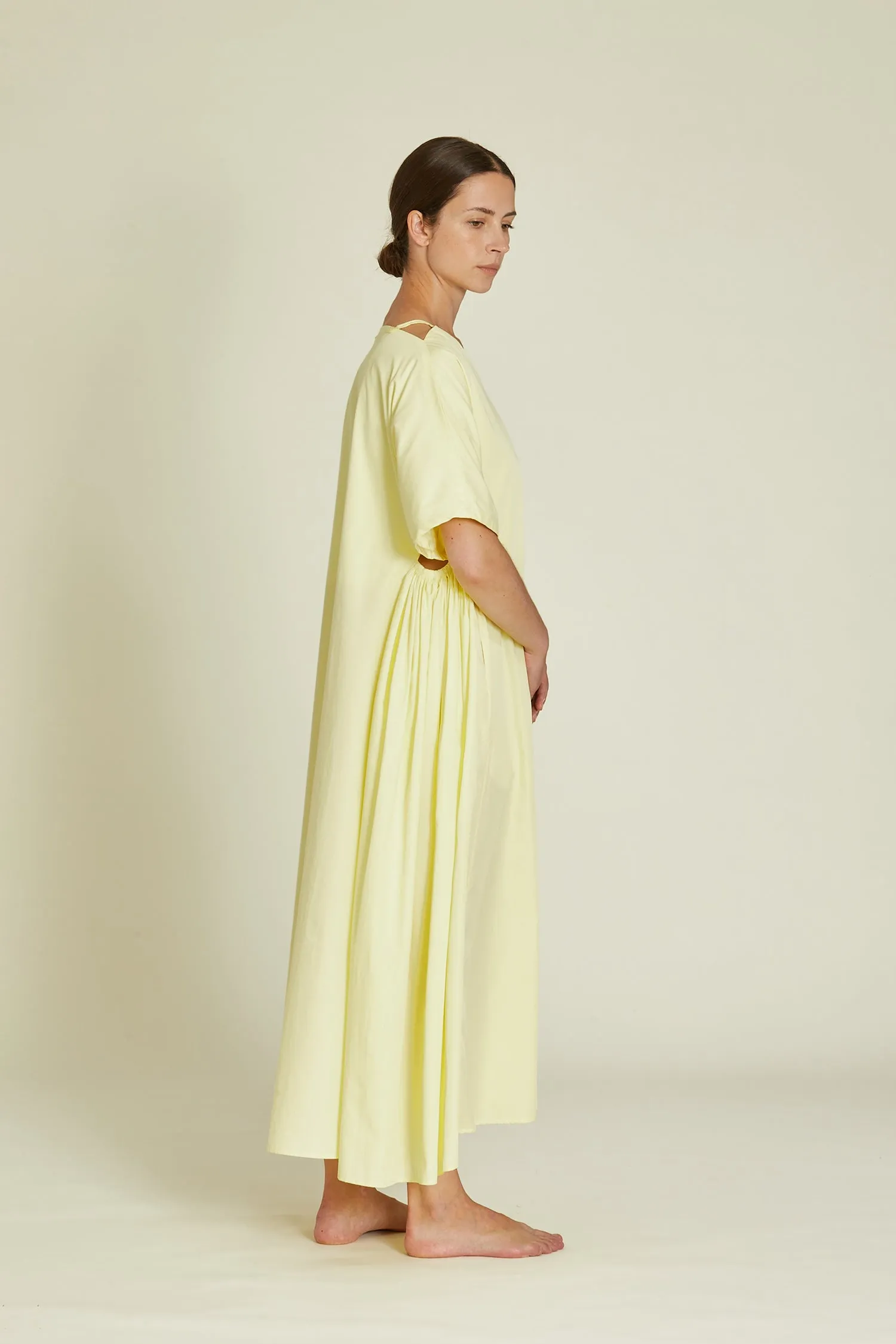STAR NECK DRESS / LEMON / OCP-SNK22 sold by Black Crane product image thumbnail 3