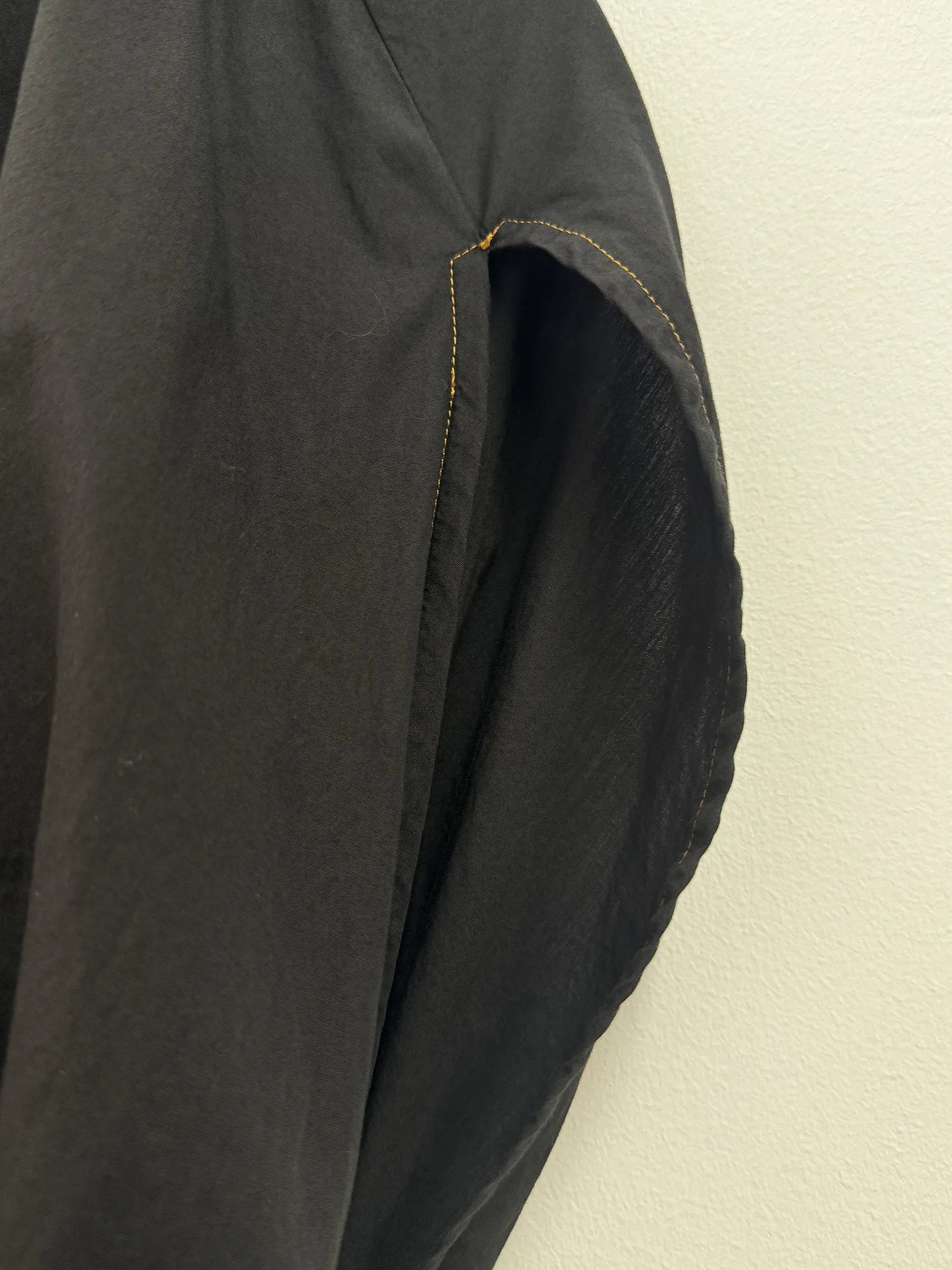 SHELL DRESS / BLACK / OCP-SHD10 (CONTRASTED STITCHES) sold by Black Crane product image thumbnail 3