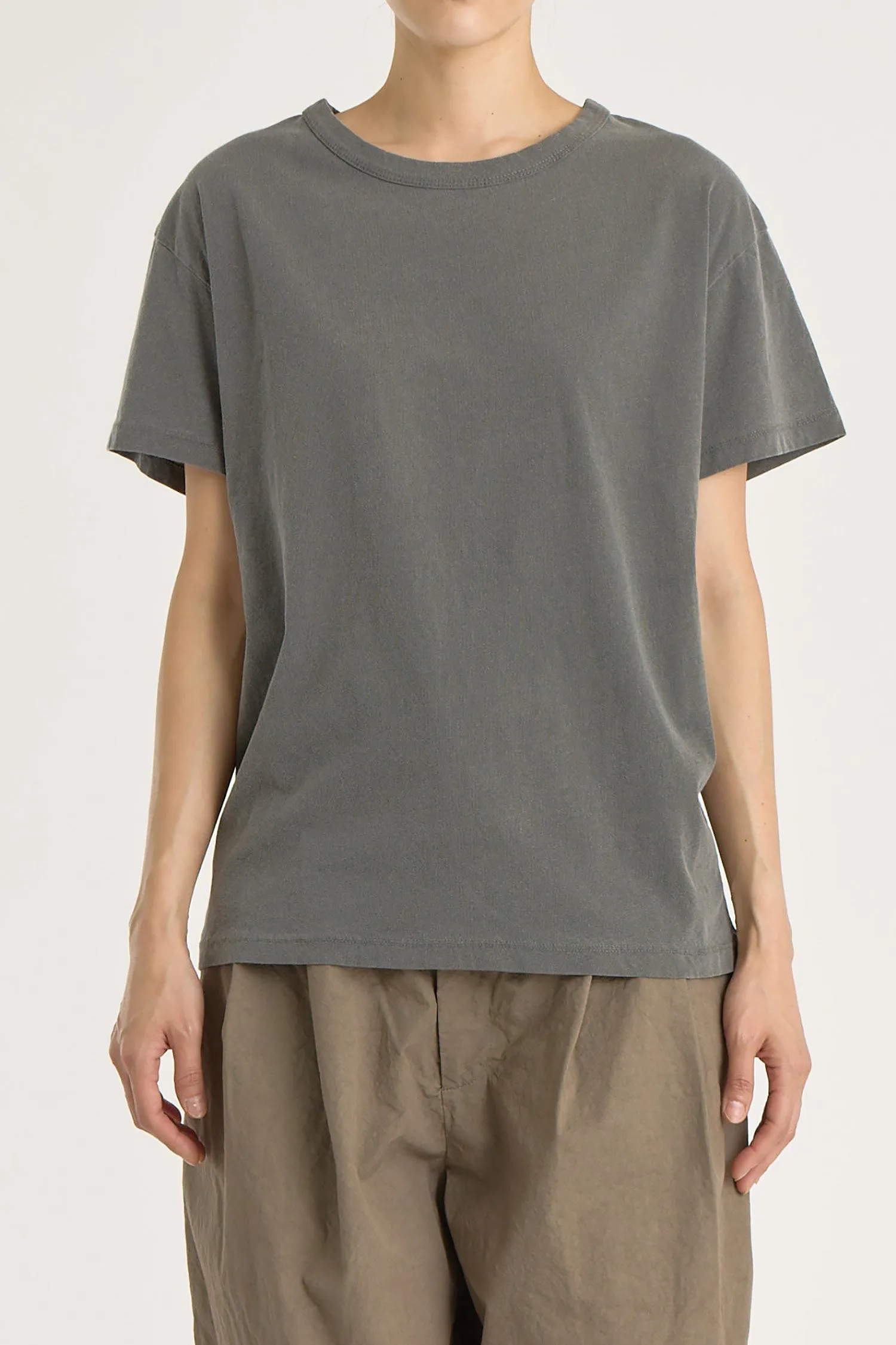 REGULAR SHORT SLEEVE TEE / SLATE / OR-RST25 sold by Black Crane