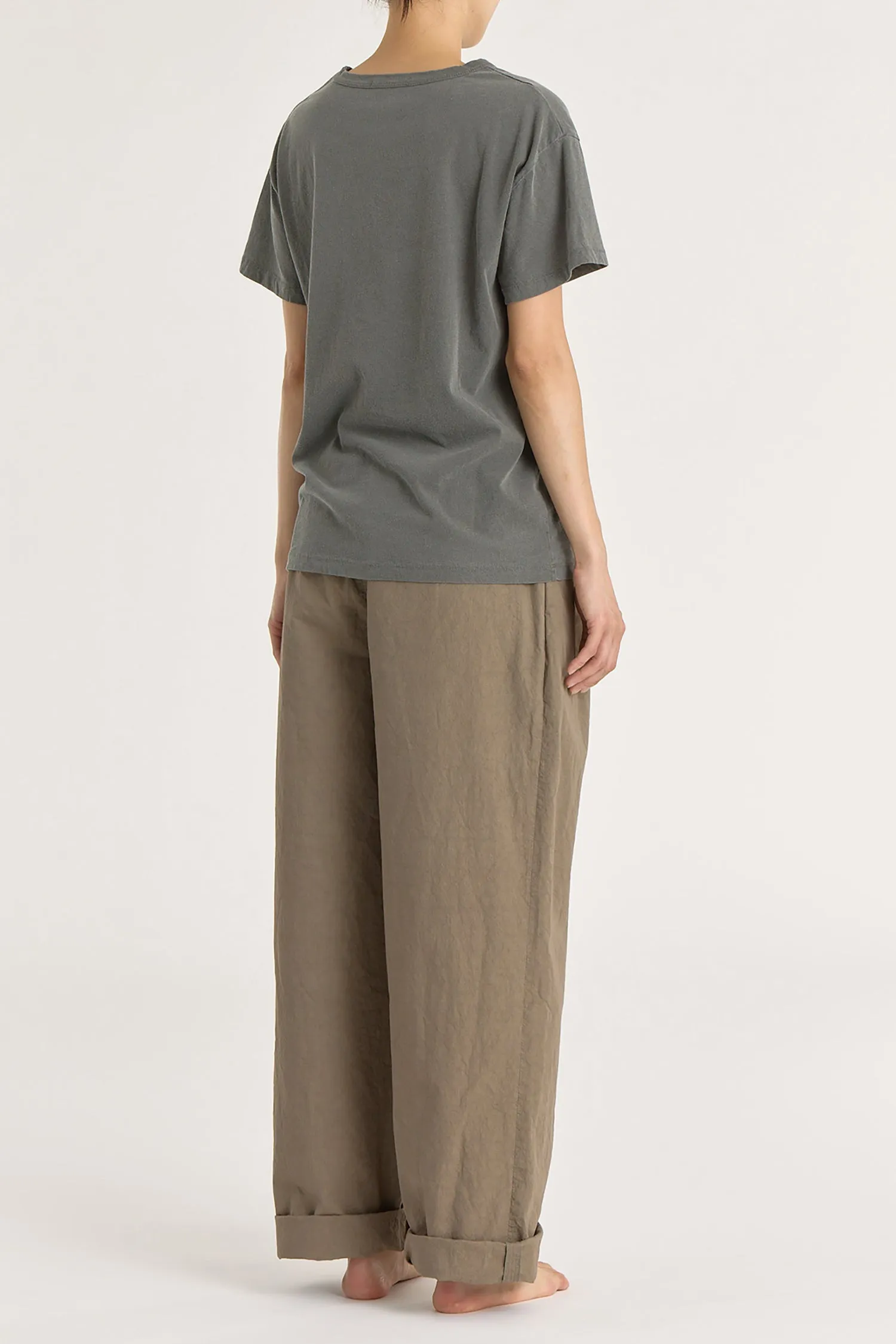 REGULAR SHORT SLEEVE TEE / SLATE / OR-RST25 sold by Black Crane product image thumbnail 3