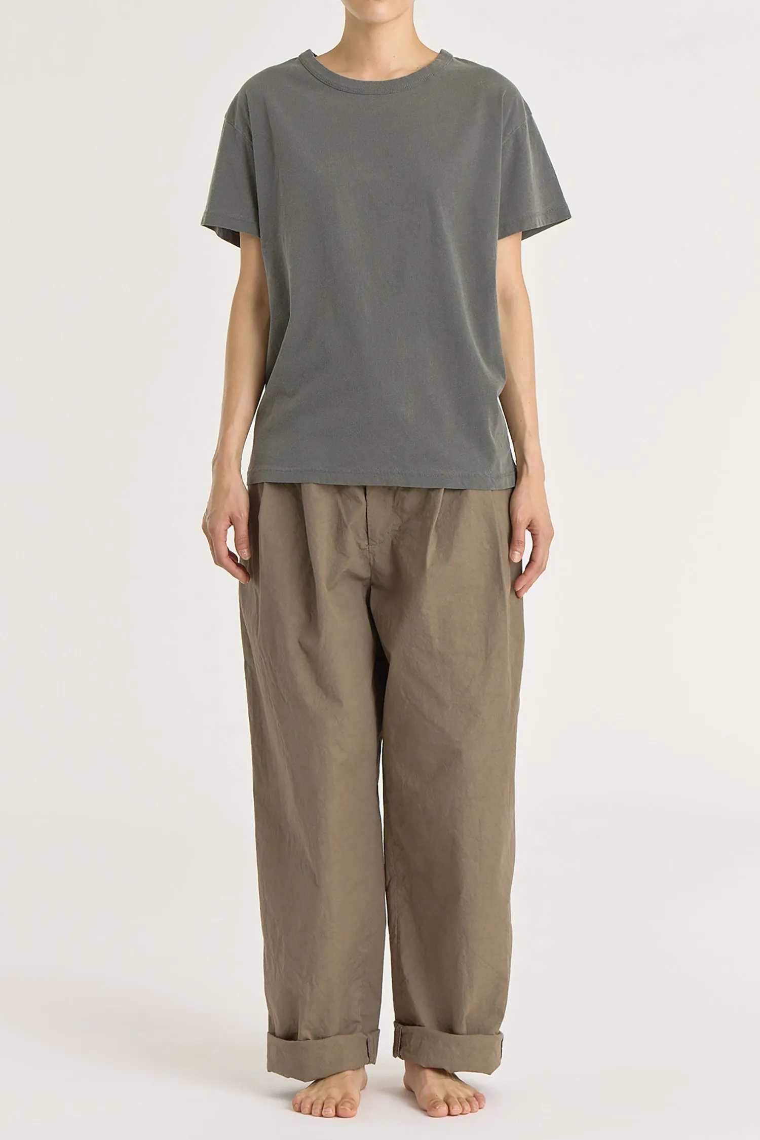 REGULAR SHORT SLEEVE TEE / SLATE / OR-RST25 sold by Black Crane product image thumbnail 2