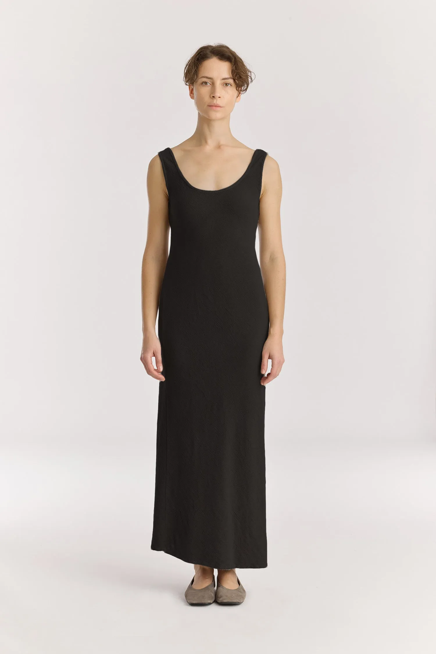 MAXI DRESS / BLACK / RC-MD08 sold by Black Crane product image thumbnail 2