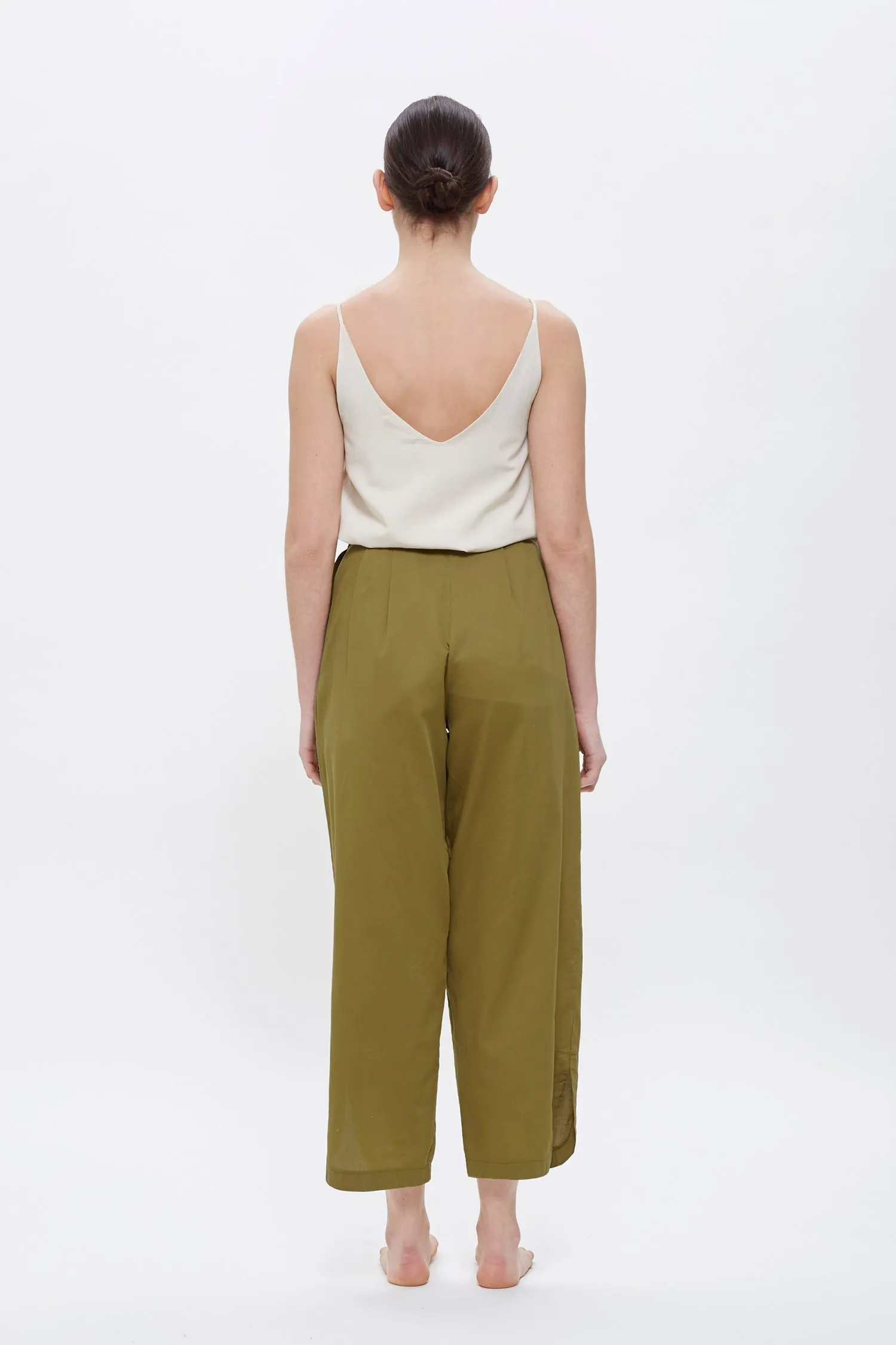 EASY PANTS / OLIVE / CS-EP26 sold by Black Crane product image thumbnail 2