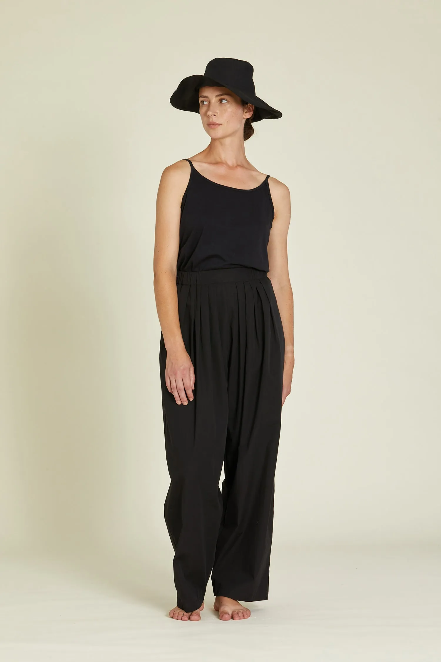 BENDABLE WEAVY HAT / BLACK / OCP-WH28 sold by Black Crane product image thumbnail 3