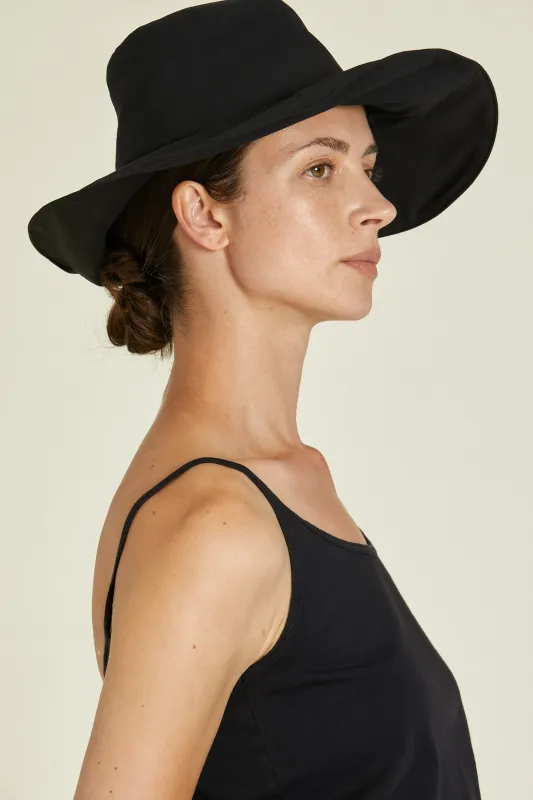 BENDABLE WEAVY HAT / BLACK / OCP-WH28 made by Black Crane