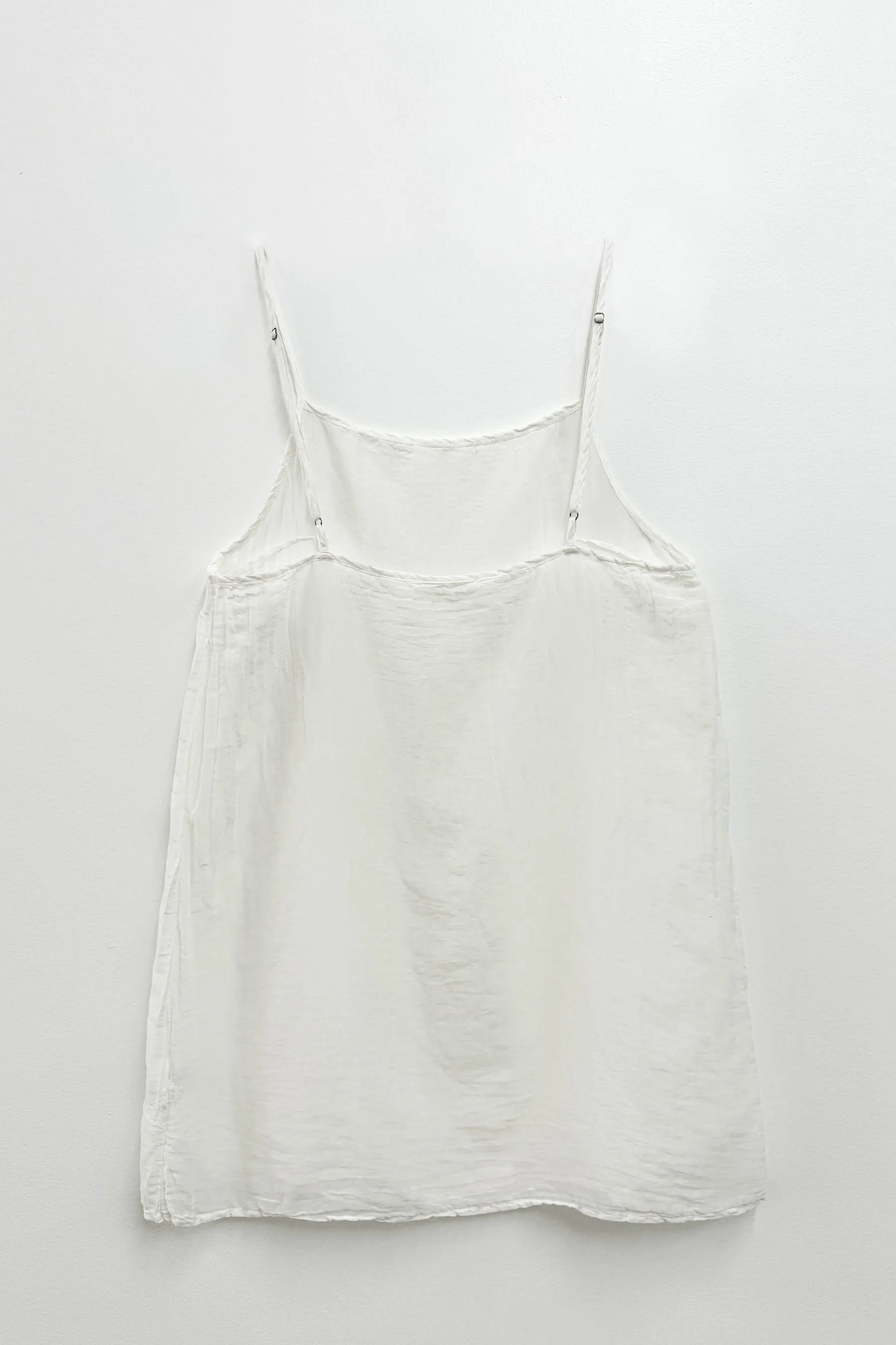 MIDI CAMI / WHITE sold by Black Crane product image thumbnail 3