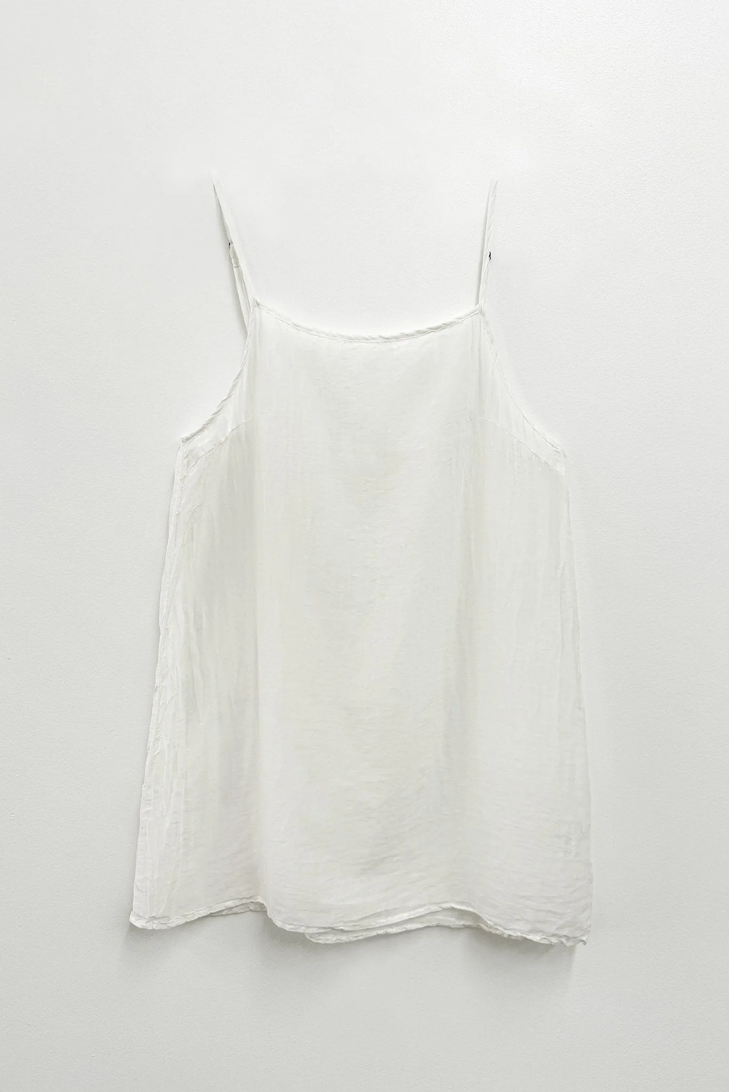 MIDI CAMI / WHITE sold by Black Crane