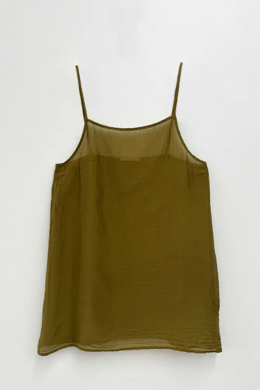 MIDI CAMI / DK. OLIVE made by Black Crane
