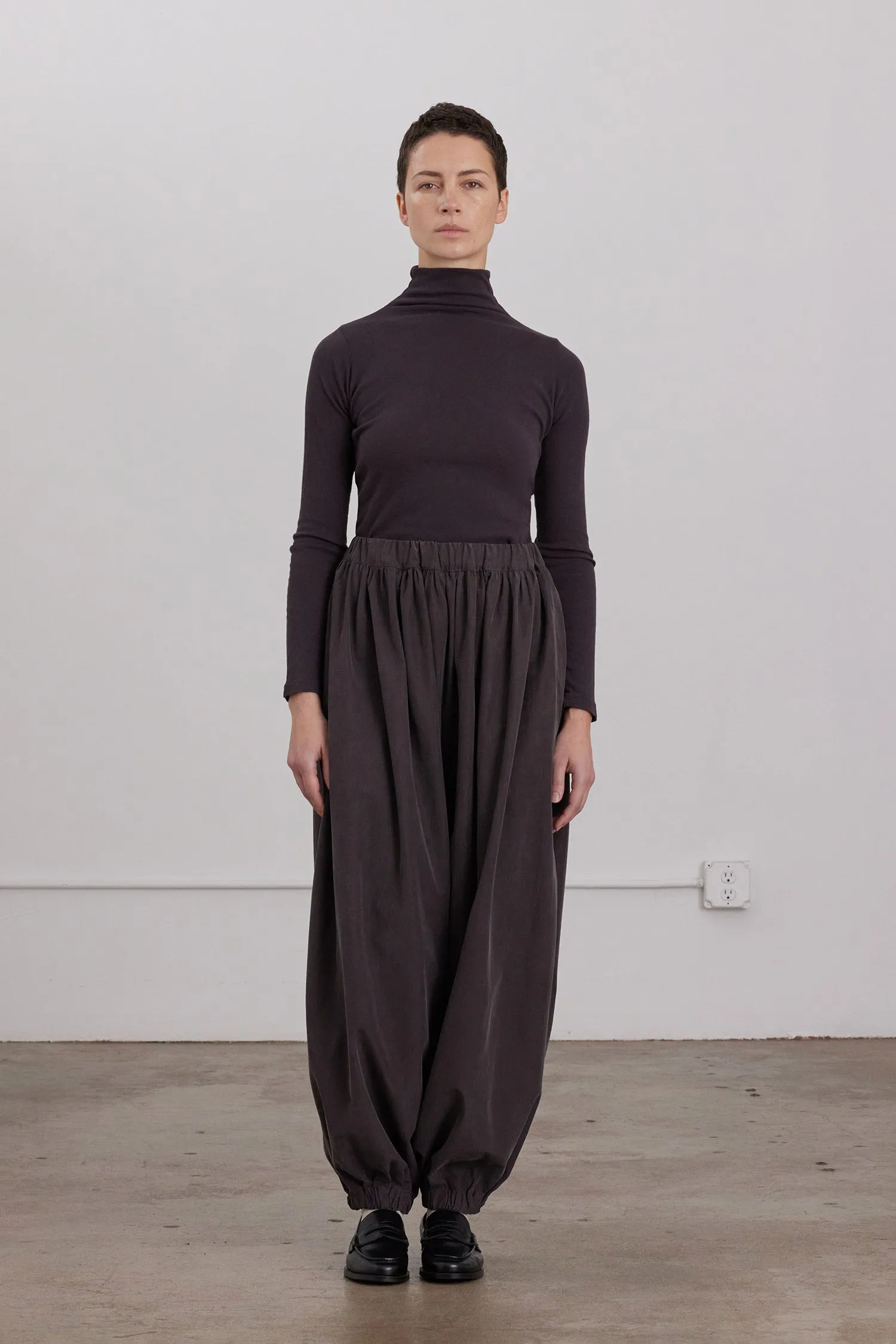 LANTERN PANTS / DK. PLUM sold by Black Crane product image thumbnail 2