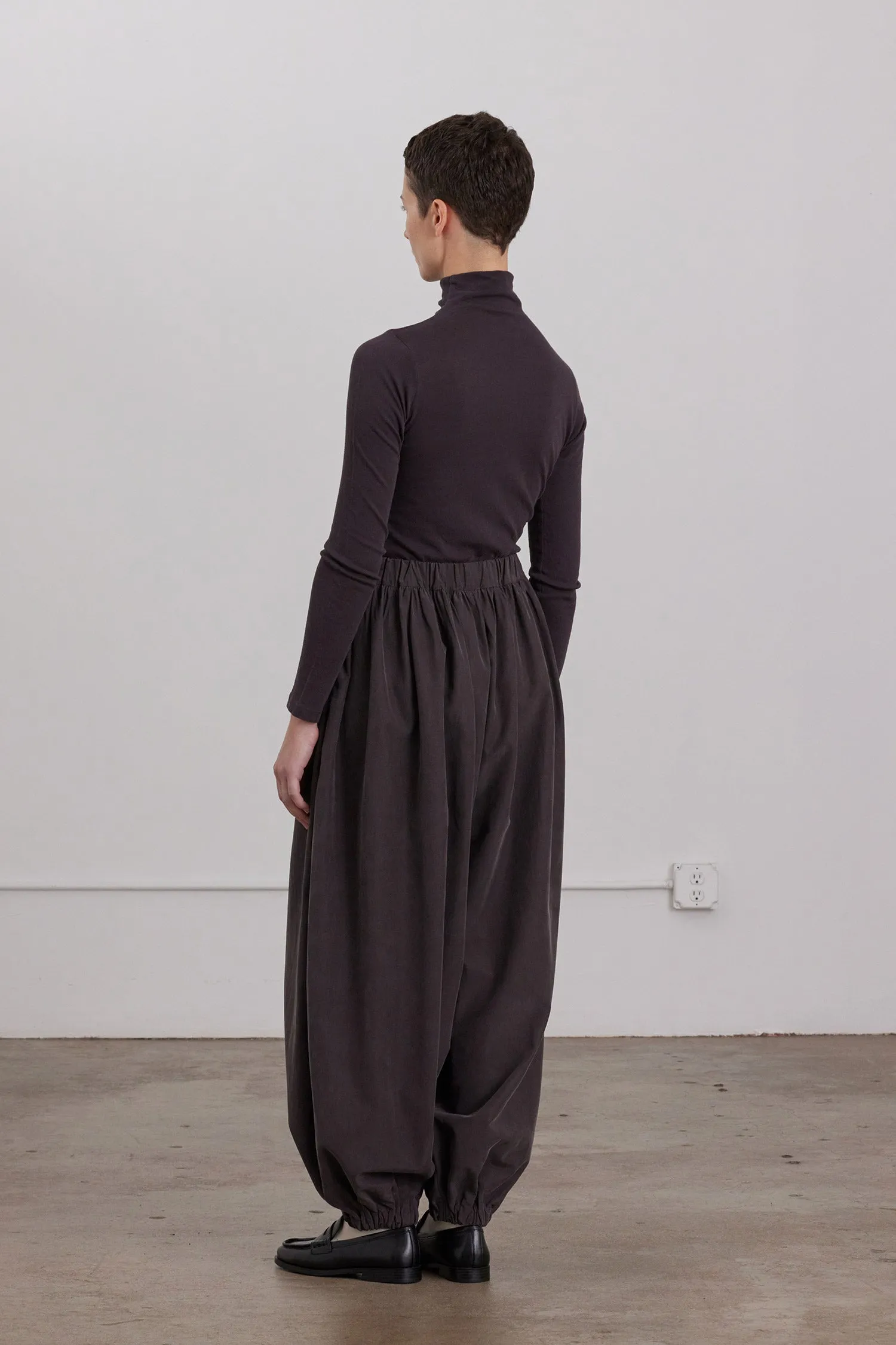 LANTERN PANTS / DK. PLUM sold by Black Crane product image thumbnail 5