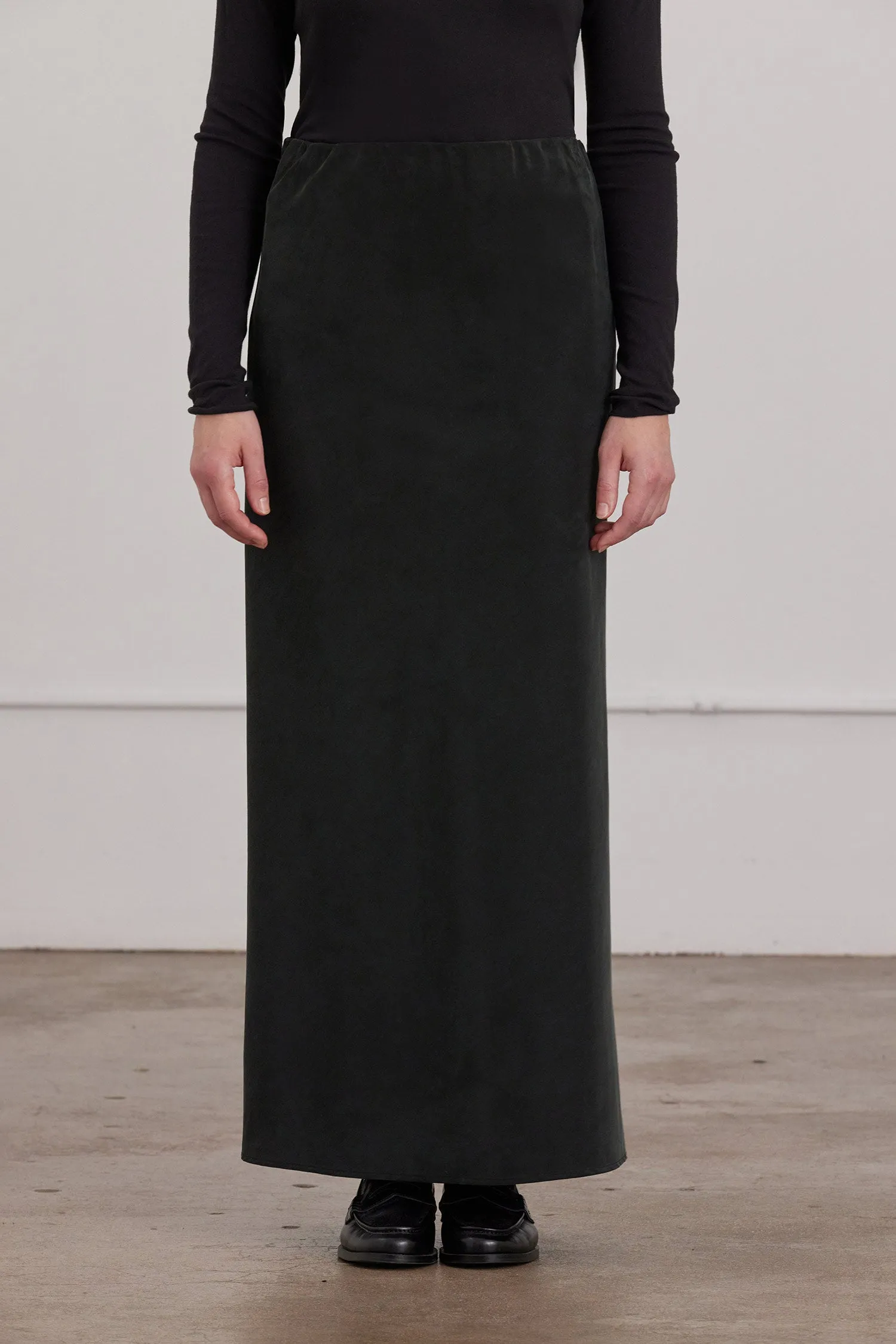 BIAS SKIRT / BLACK sold by Black Crane product image thumbnail 3