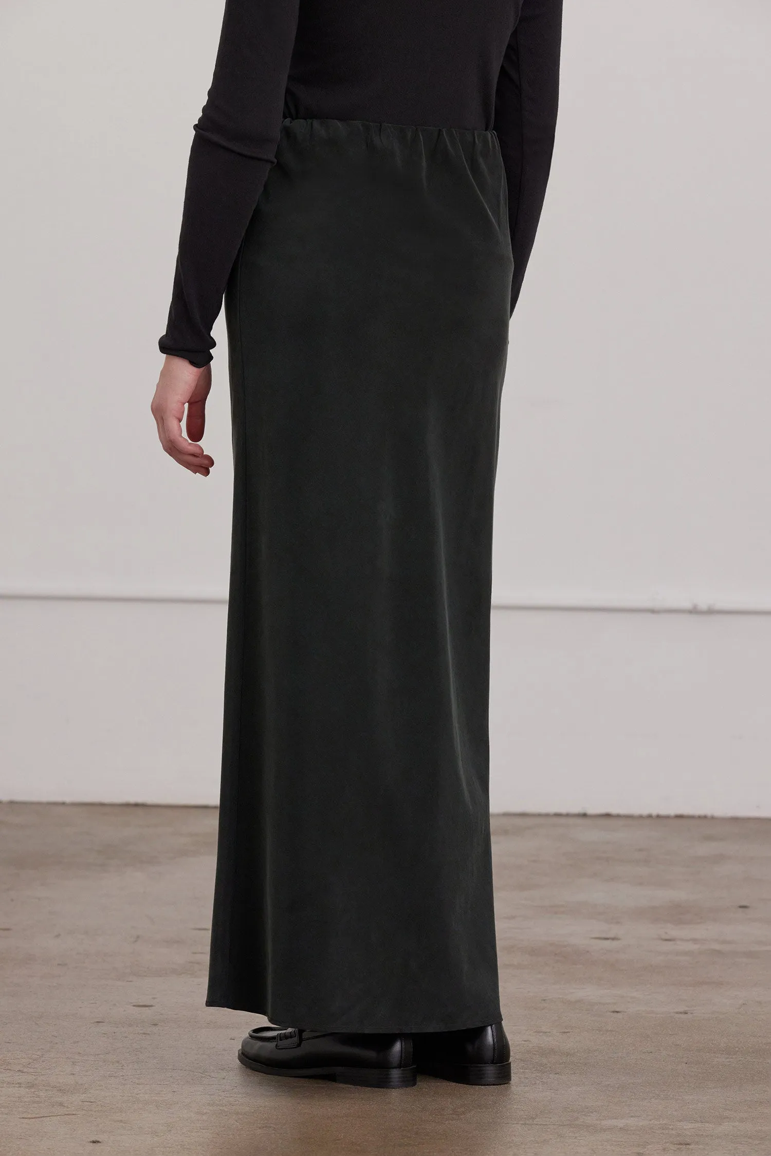 BIAS SKIRT / BLACK sold by Black Crane product image thumbnail 4
