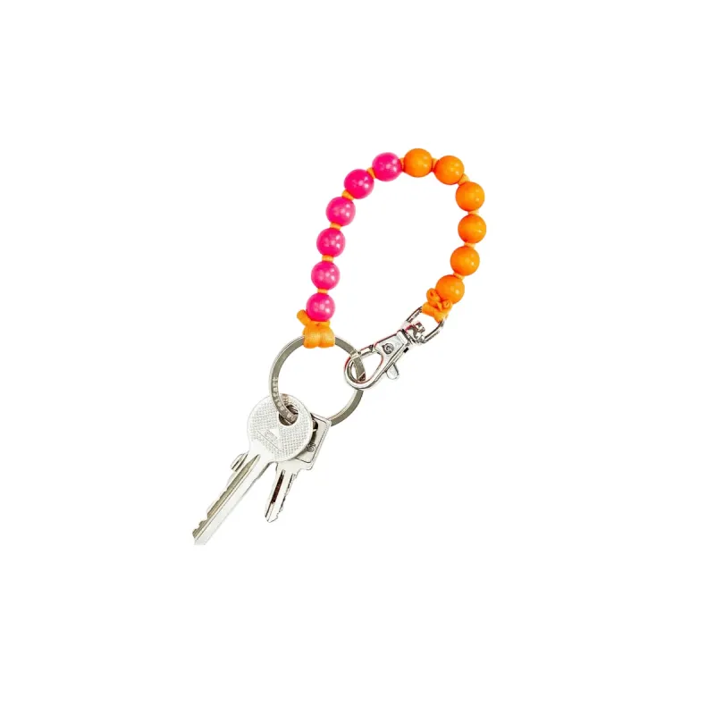 PERLEN KEY HOLDER SHORT - NEON DUO made by Ina.seifart