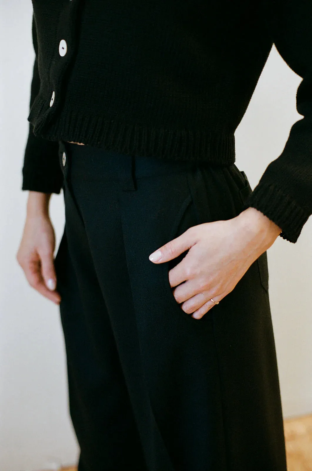 SLOANE PANT - NOIR sold by Ali Golden product image thumbnail 3