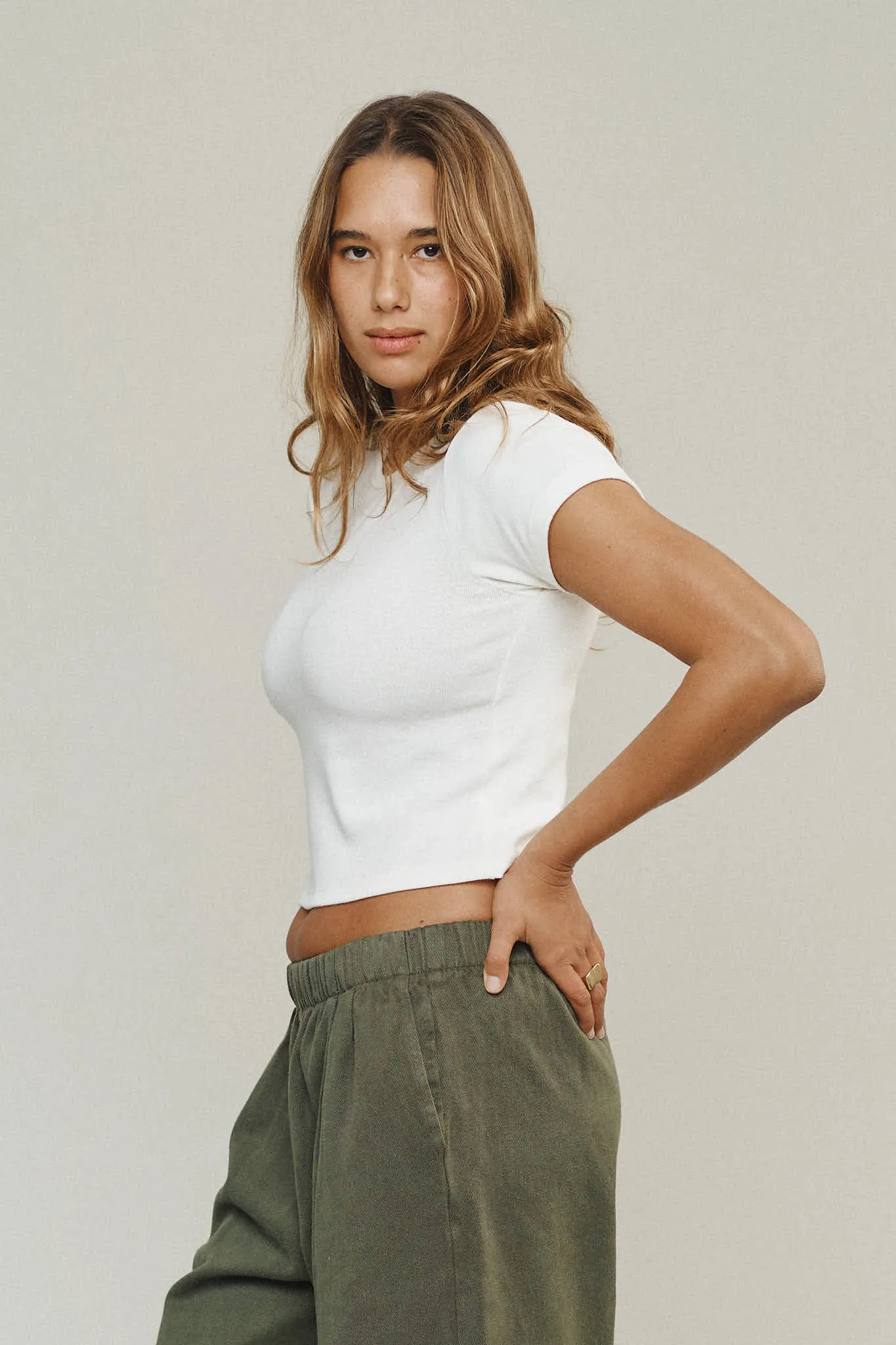 ISOLA TEE - COFFEE BEAN sold by Ali Golden product image thumbnail 2