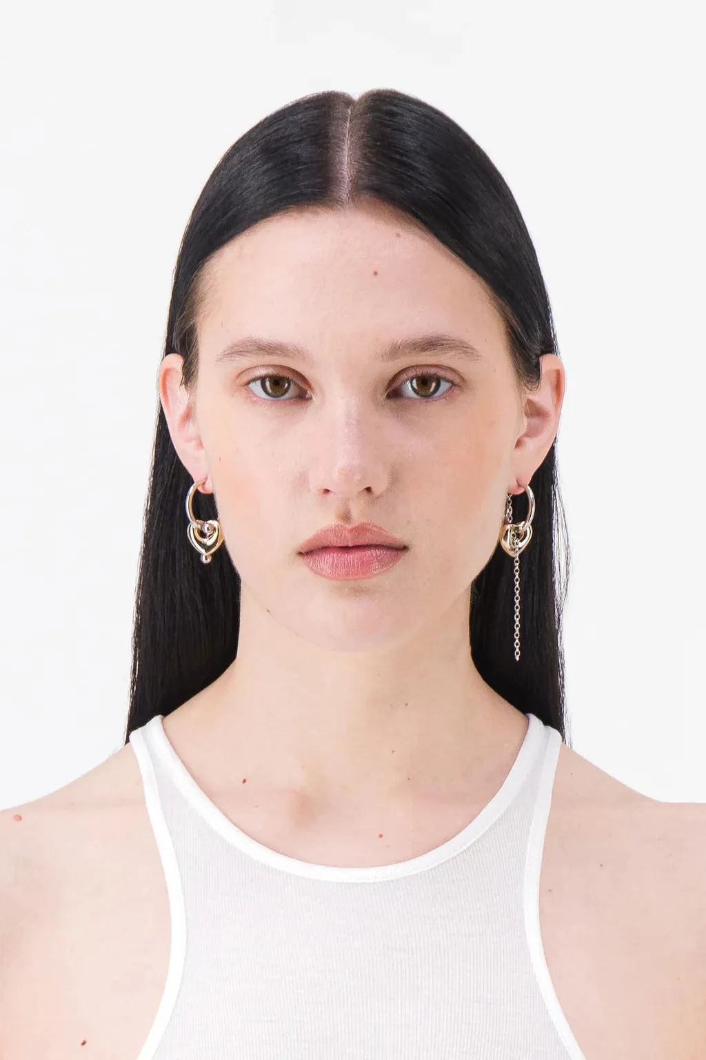 LIU EARRINGS - PALLADIUM sold by Ali Golden product image thumbnail 2