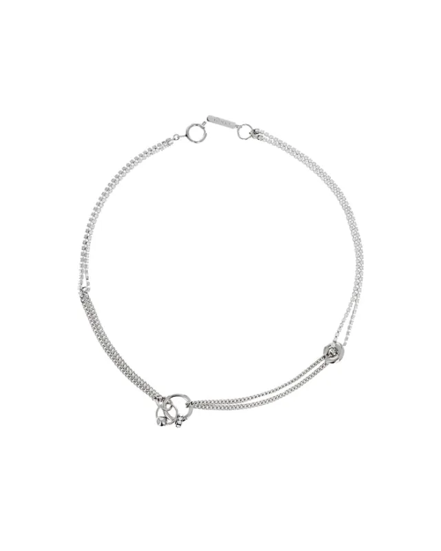 MOLLY NECKLACE - PALLADIUM sold by Ali Golden