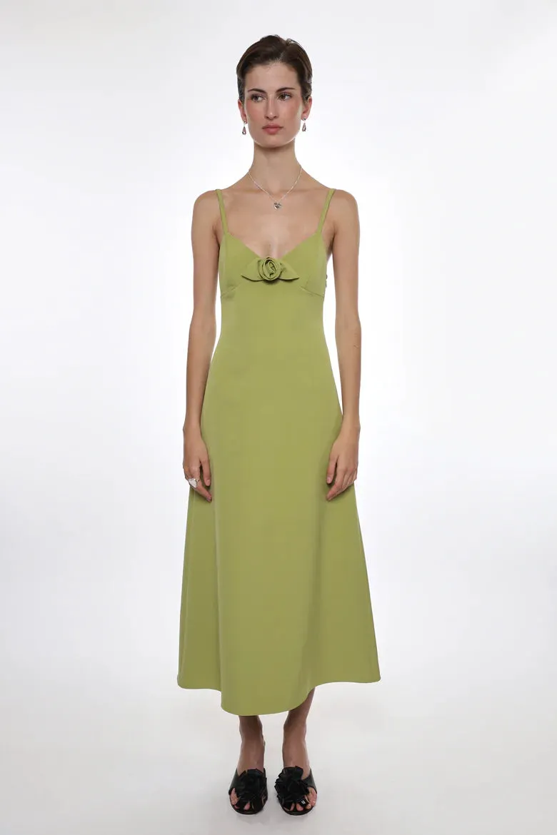 PILTON DRESS - CHARTREUSE sold by Ali Golden product image thumbnail 3