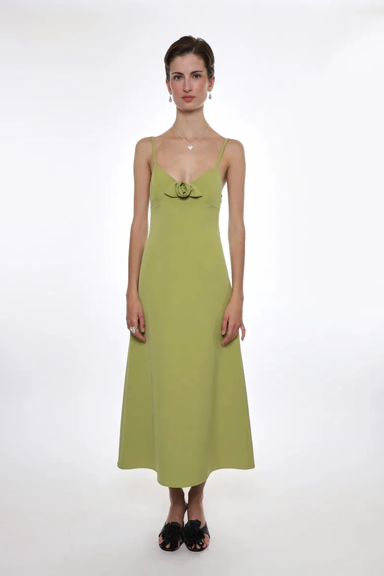 PILTON DRESS - CHARTREUSE sold by Ali Golden product image thumbnail 2