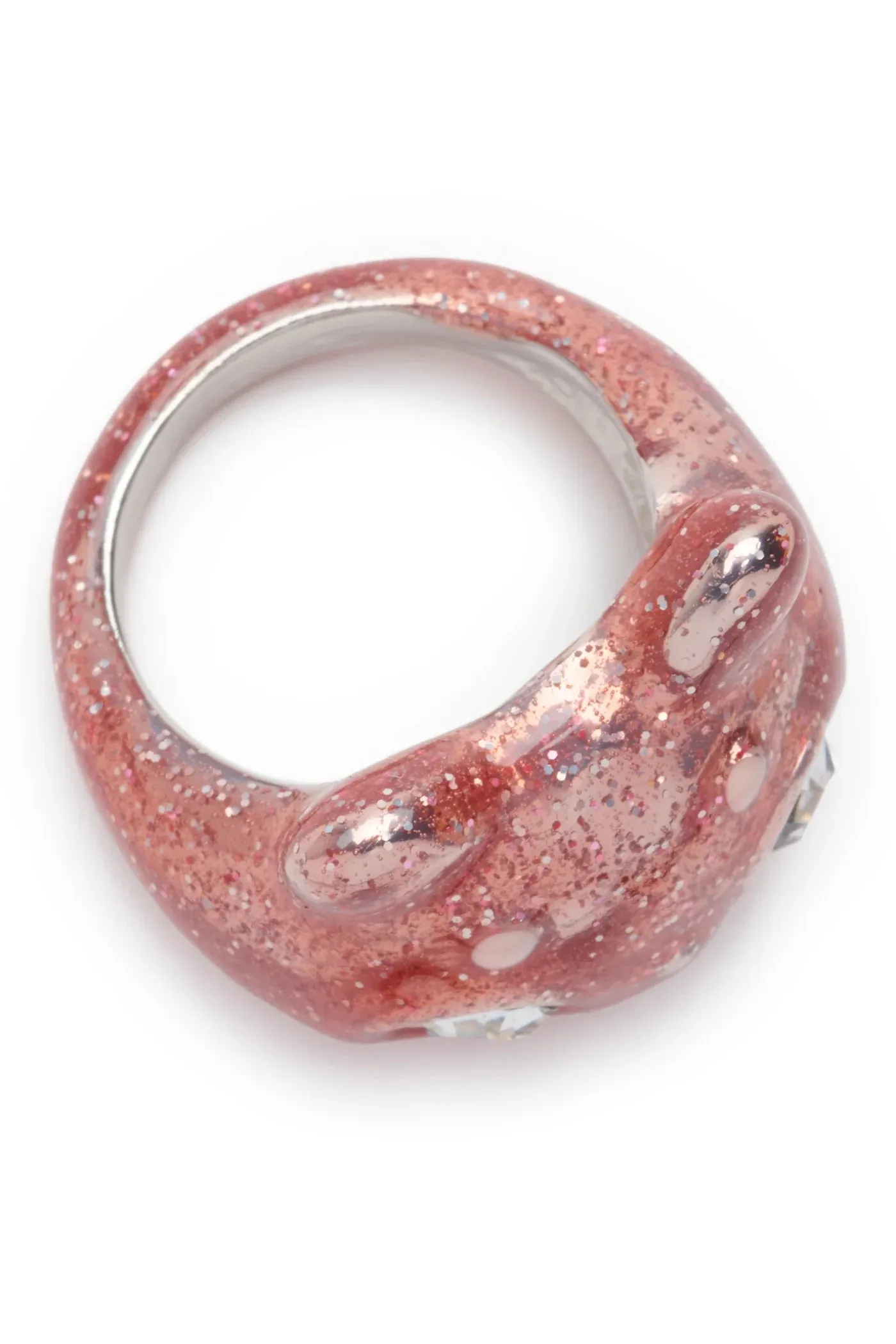 BUG RING - ROSE GLITTER sold by Ali Golden product image thumbnail 2