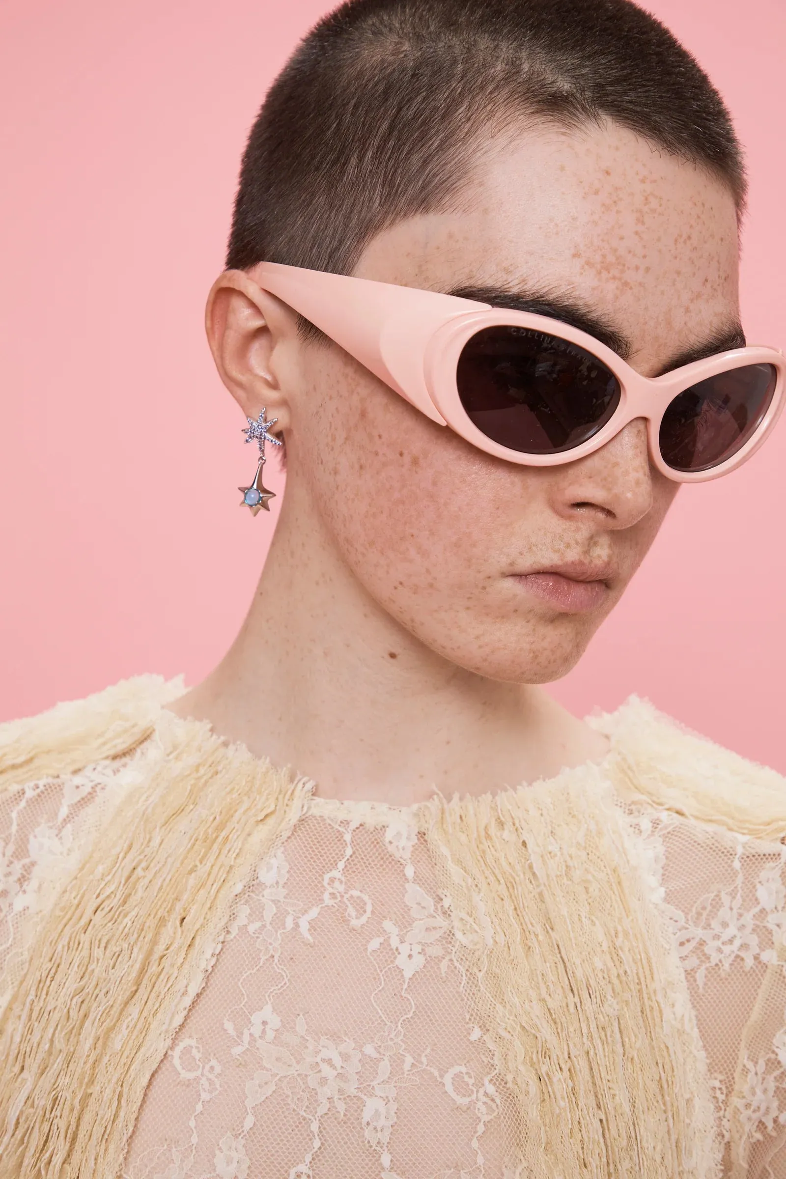 STAR DROP EARRING - VIOLET SKY sold by Ali Golden product image thumbnail 3