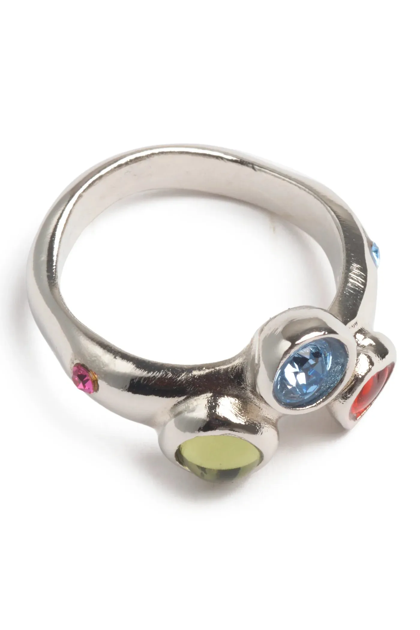 FLORENCE RING - SILVER MULTI sold by Ali Golden product image thumbnail 3