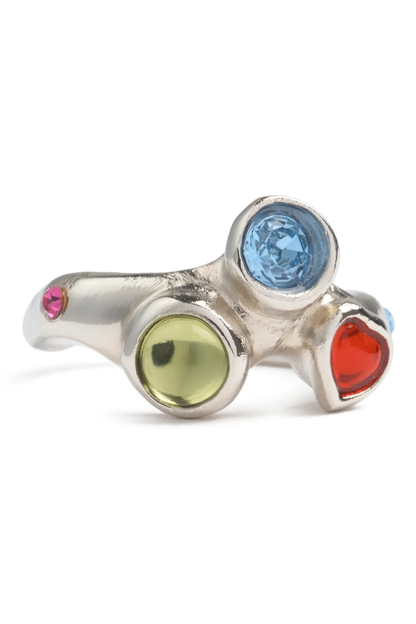 FLORENCE RING - SILVER MULTI sold by Ali Golden product image thumbnail 4