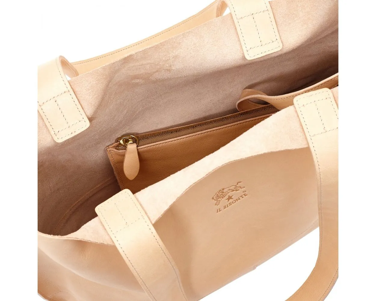 TALAMONE TOTE BAG - NATURAL sold by Ali Golden product image thumbnail 3