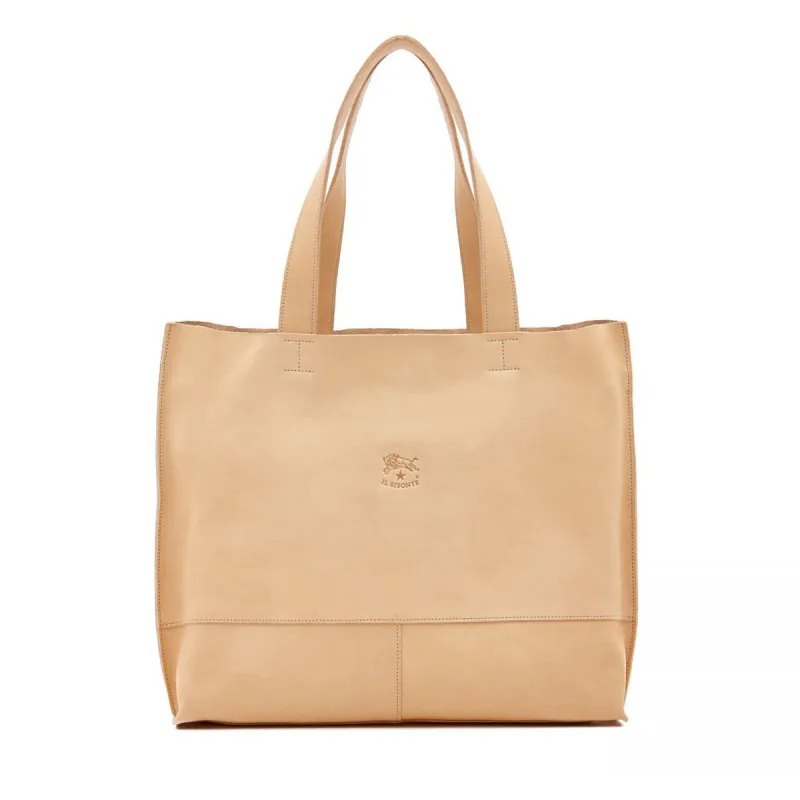 TALAMONE TOTE BAG - NATURAL sold by Ali Golden