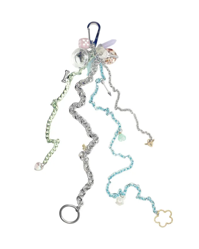 SUMMER CHAIN KEYCHAIN made by Ali Golden