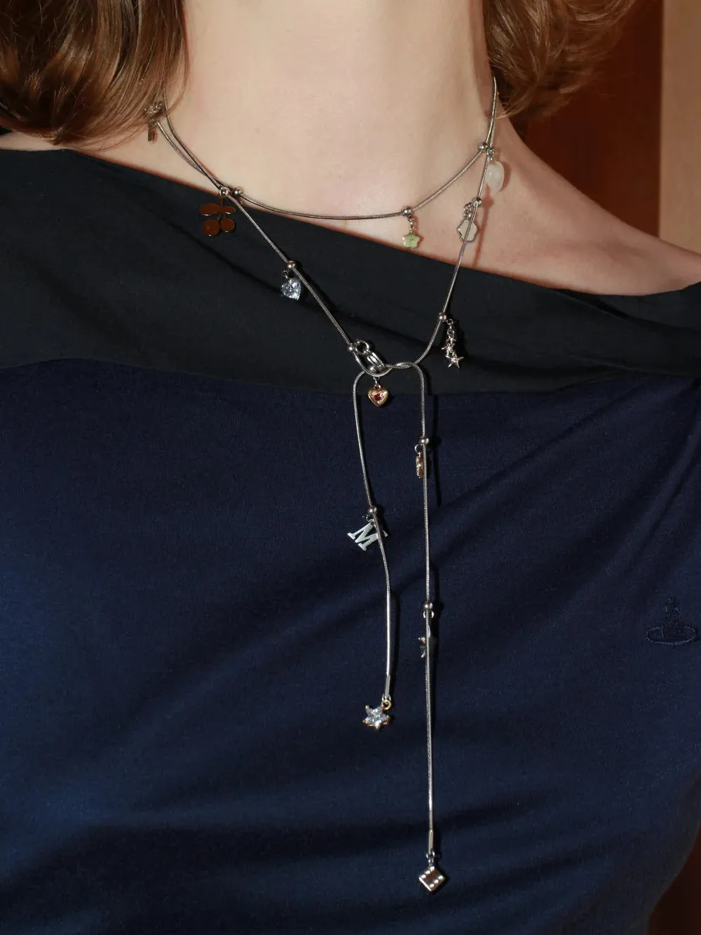 CHARM CHAIN NECKLACE sold by Ali Golden product image thumbnail 3