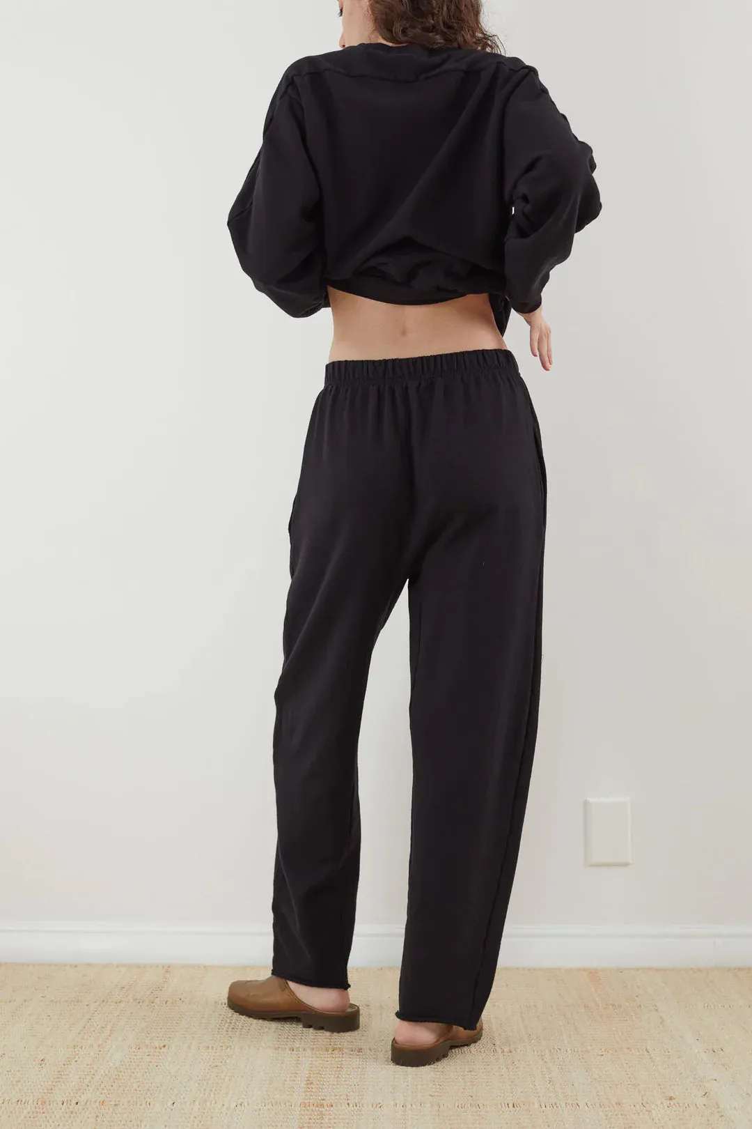 WINTER EASY SWEATPANT - BLACK sold by Ali Golden product image thumbnail 5